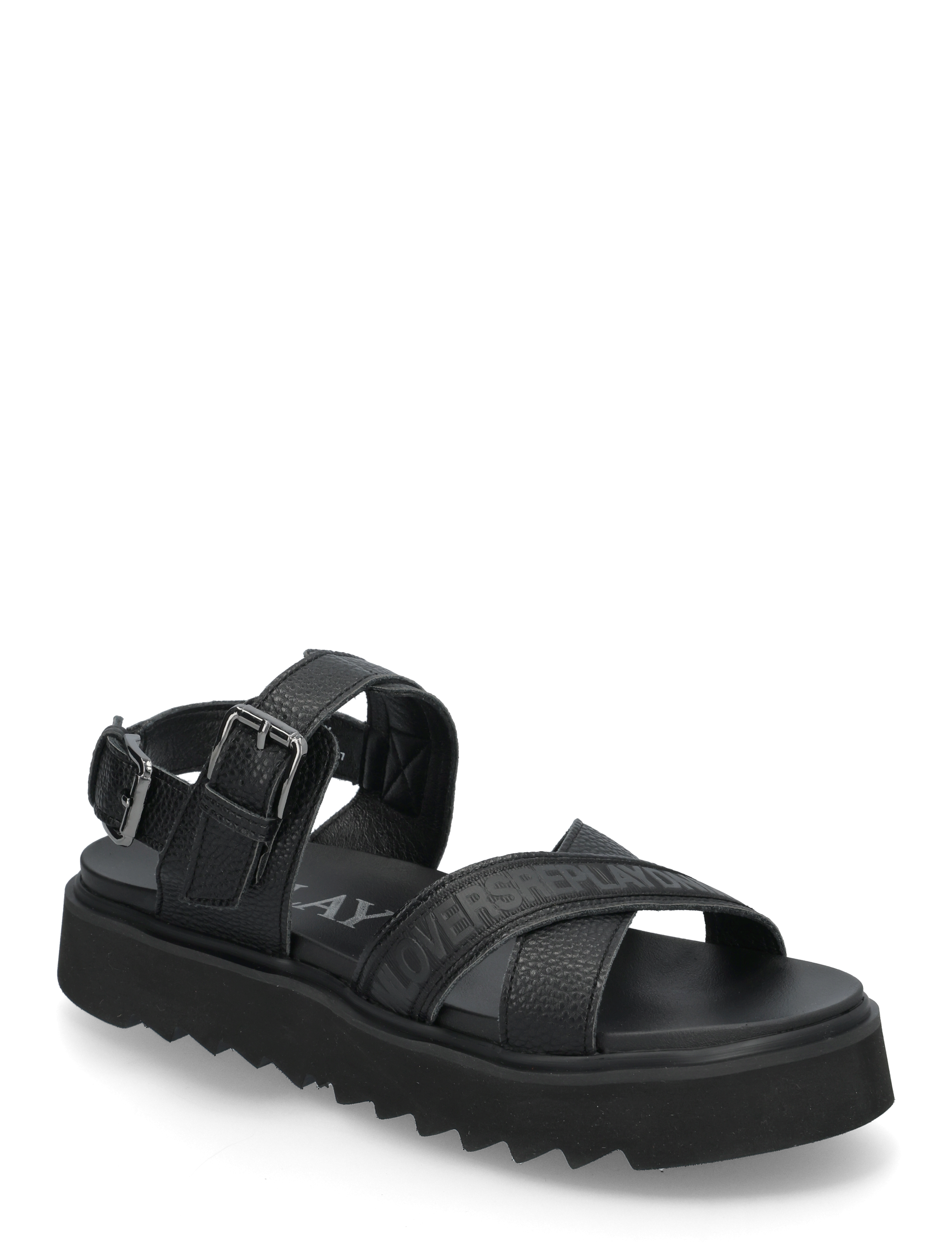 Replay NEW ALICANTE TUMBLE - Sandaler - BLACK / black