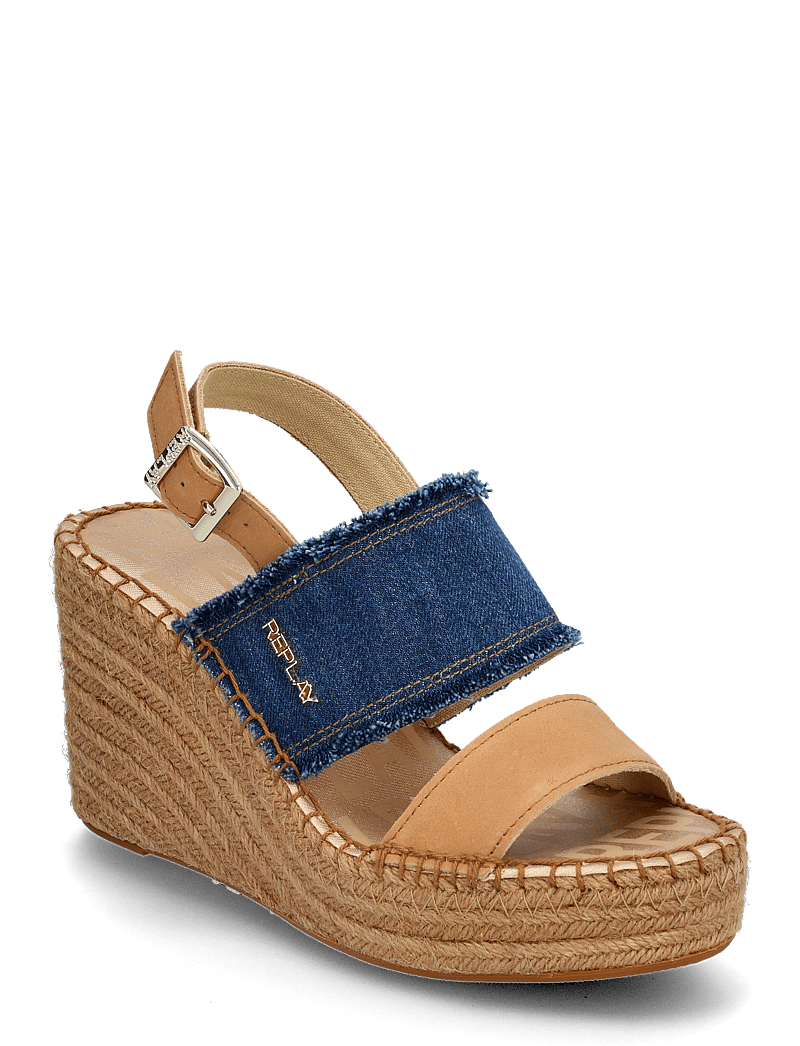 Replay - JESS DOUBLE DENIM - kilklackar - denim - 0