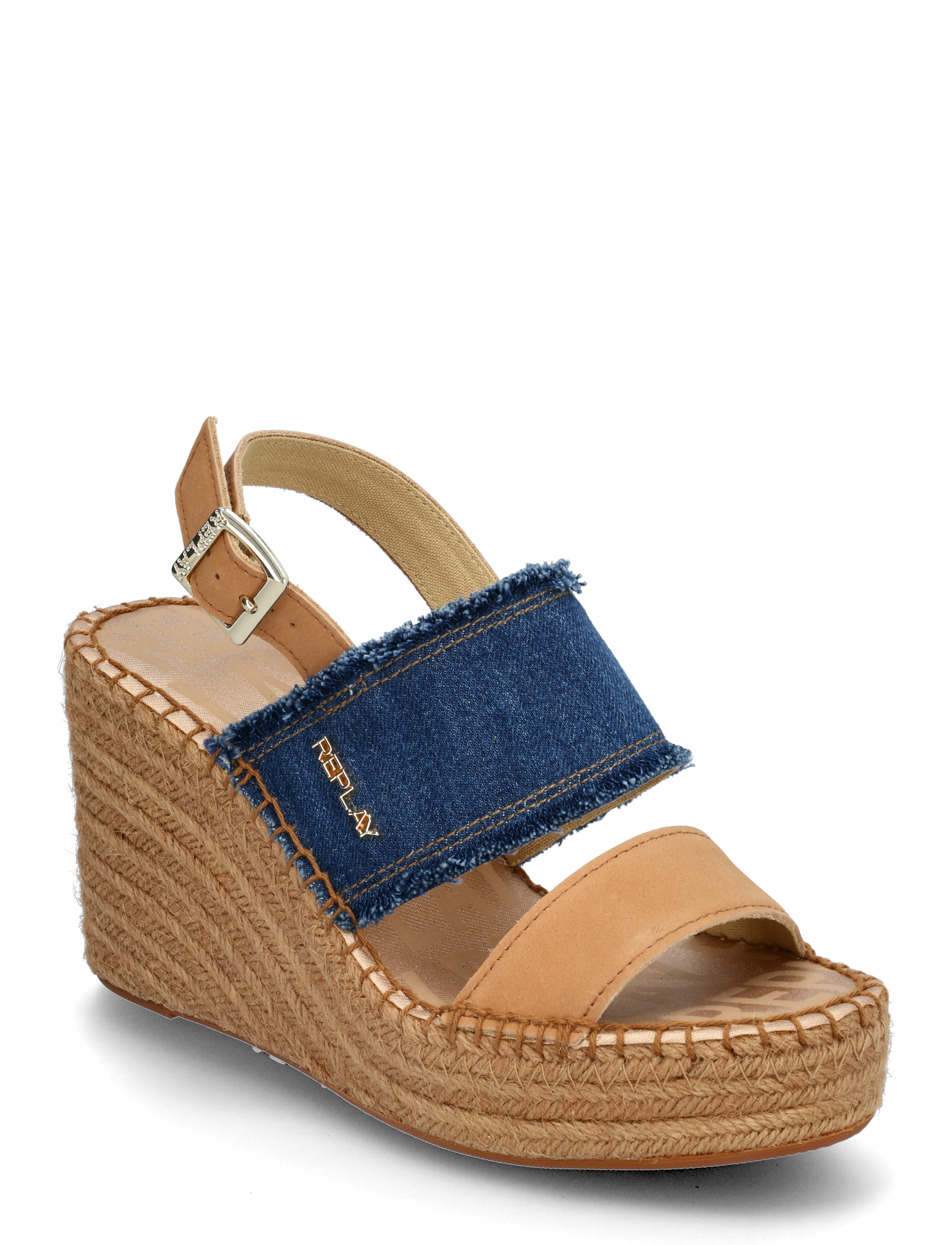 Replay JESS DOUBLE DENIM - Kilehæle - DENIM / blue