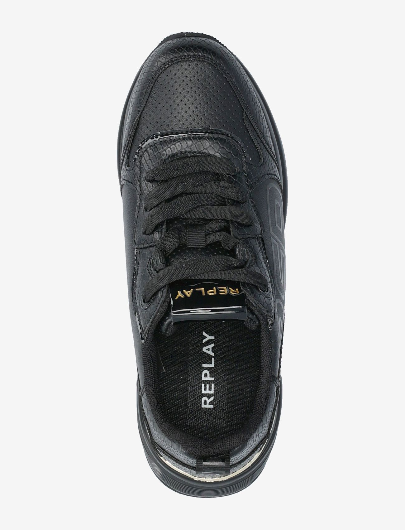 Replay - COMET DARK - madala säärega tossud - black - 3