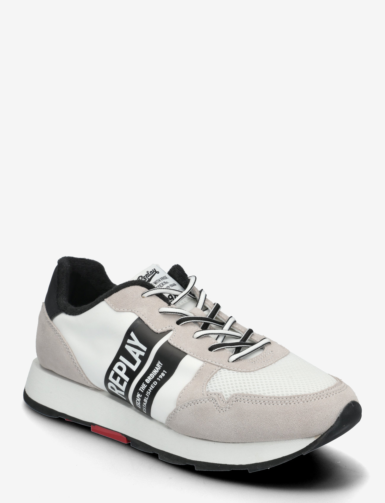 Replay - ARTHUR STRIPES - niedriger schnitt - white black - 0