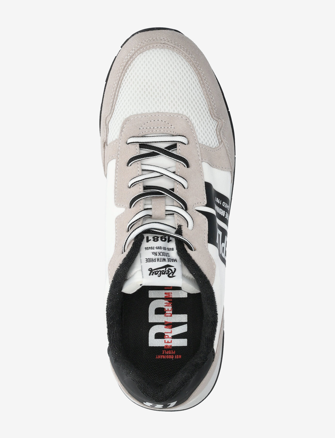 Replay - ARTHUR STRIPES - niedriger schnitt - white black - 3