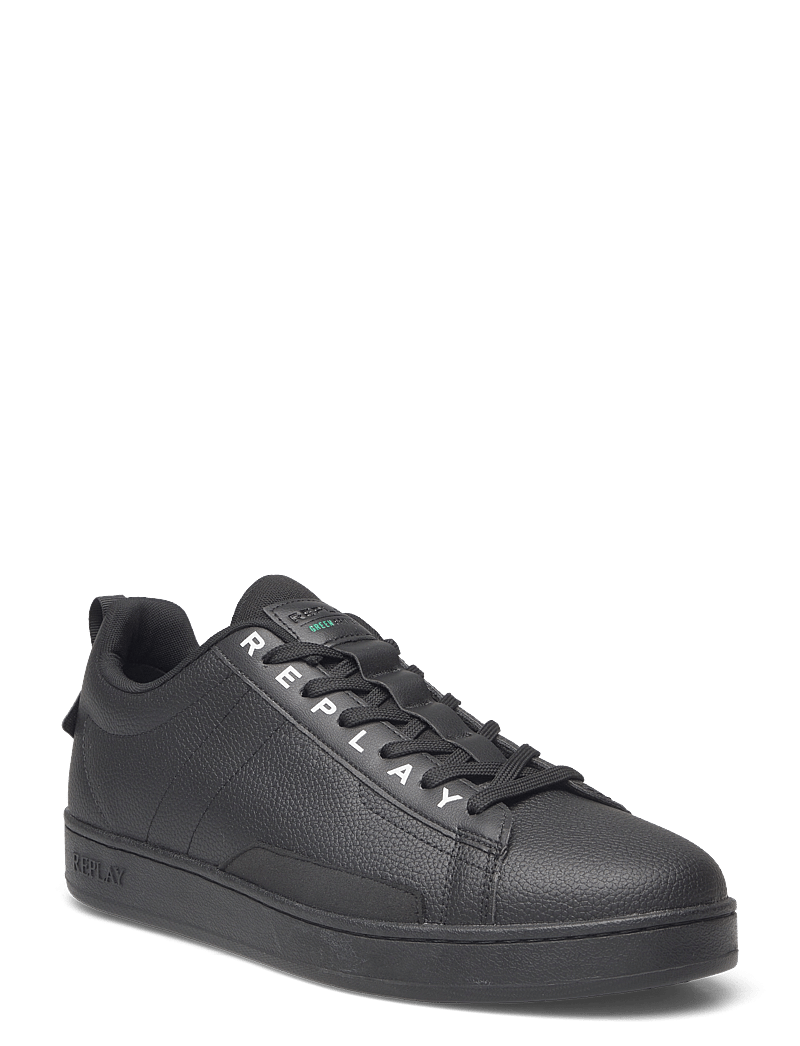 Replay - SMASH BASE GREEN - madala säärega tossud - black - 0