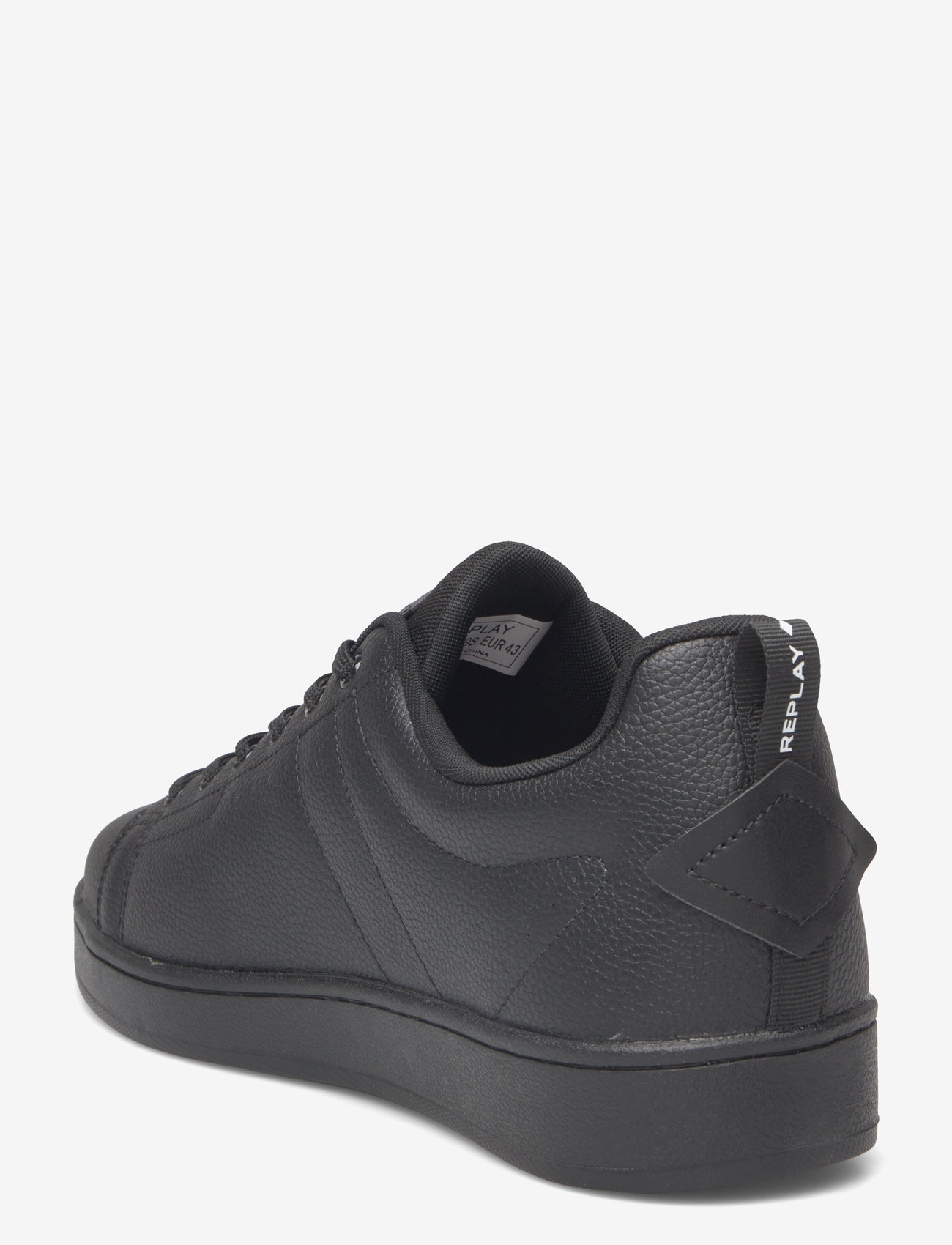 Replay - SMASH BASE GREEN - low tops - black - 2