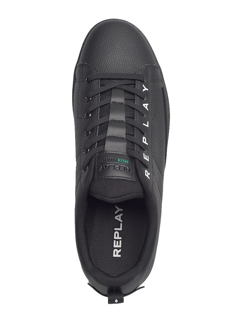 Replay - SMASH BASE GREEN - madala säärega tossud - black - 3