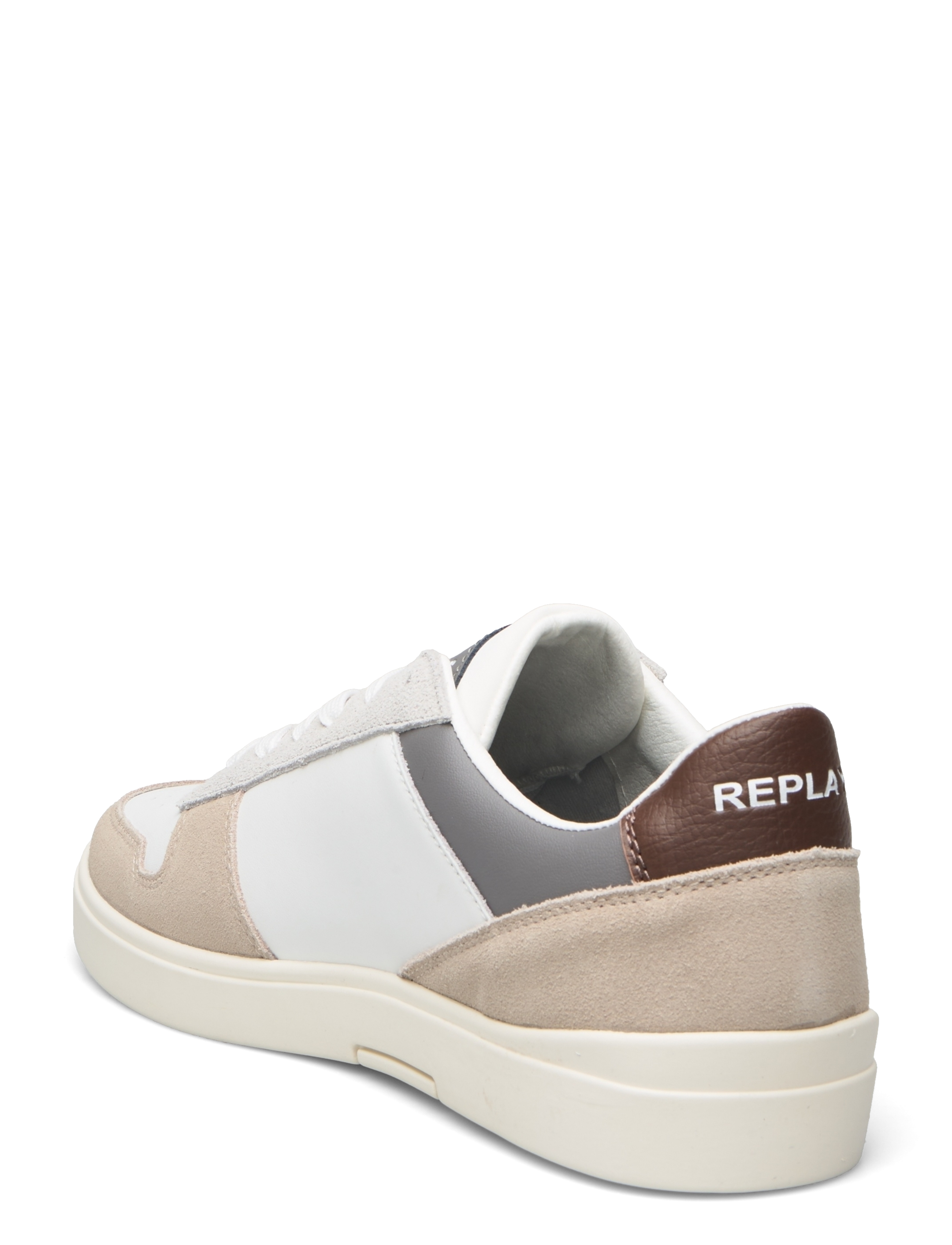 Replay - Polys Court 3 Sneake - white beige - 2