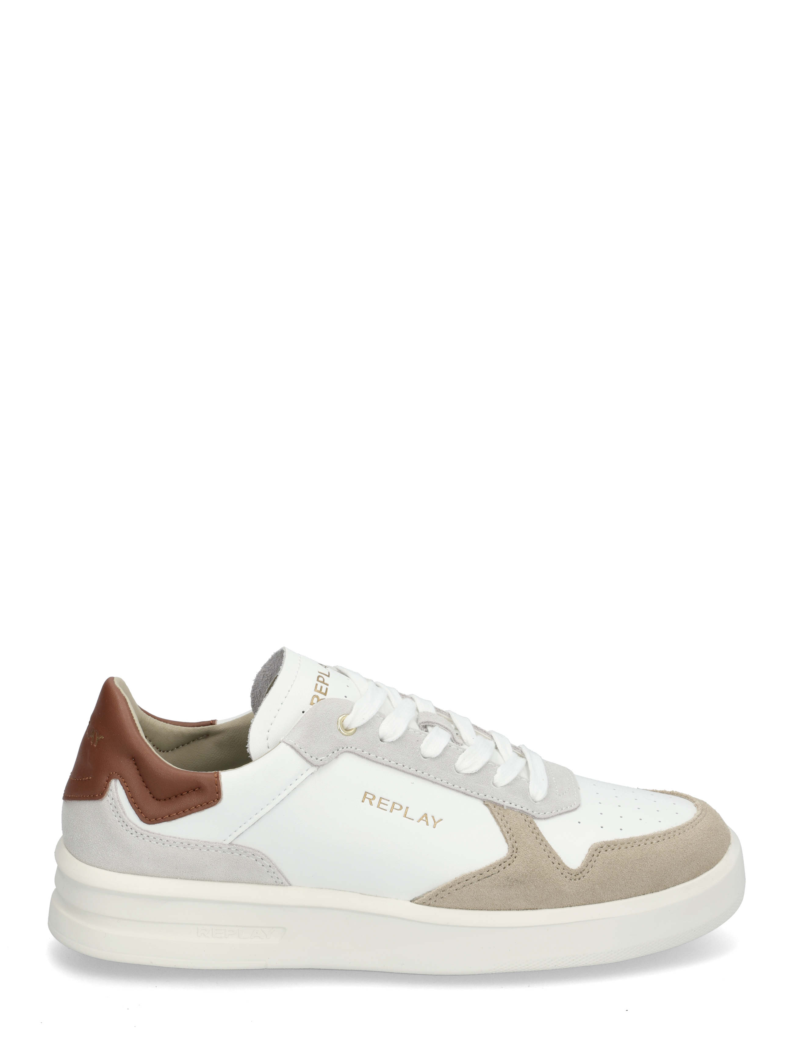 Replay - UNIVERSITY M COURT - white beige - 1