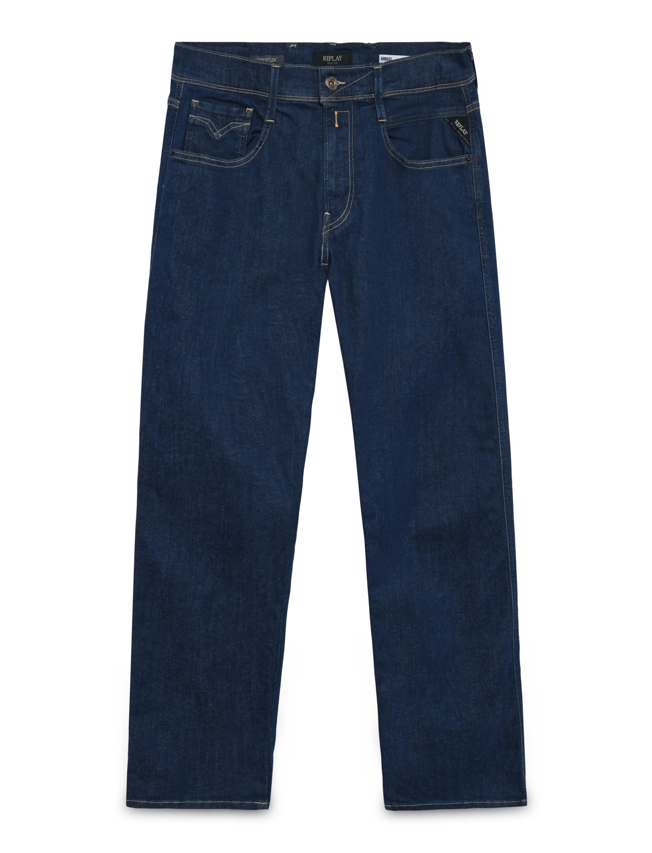 Replay Anbass Trousers Slim Hyperflex Eco Plus - Blue - 29 x 32 1