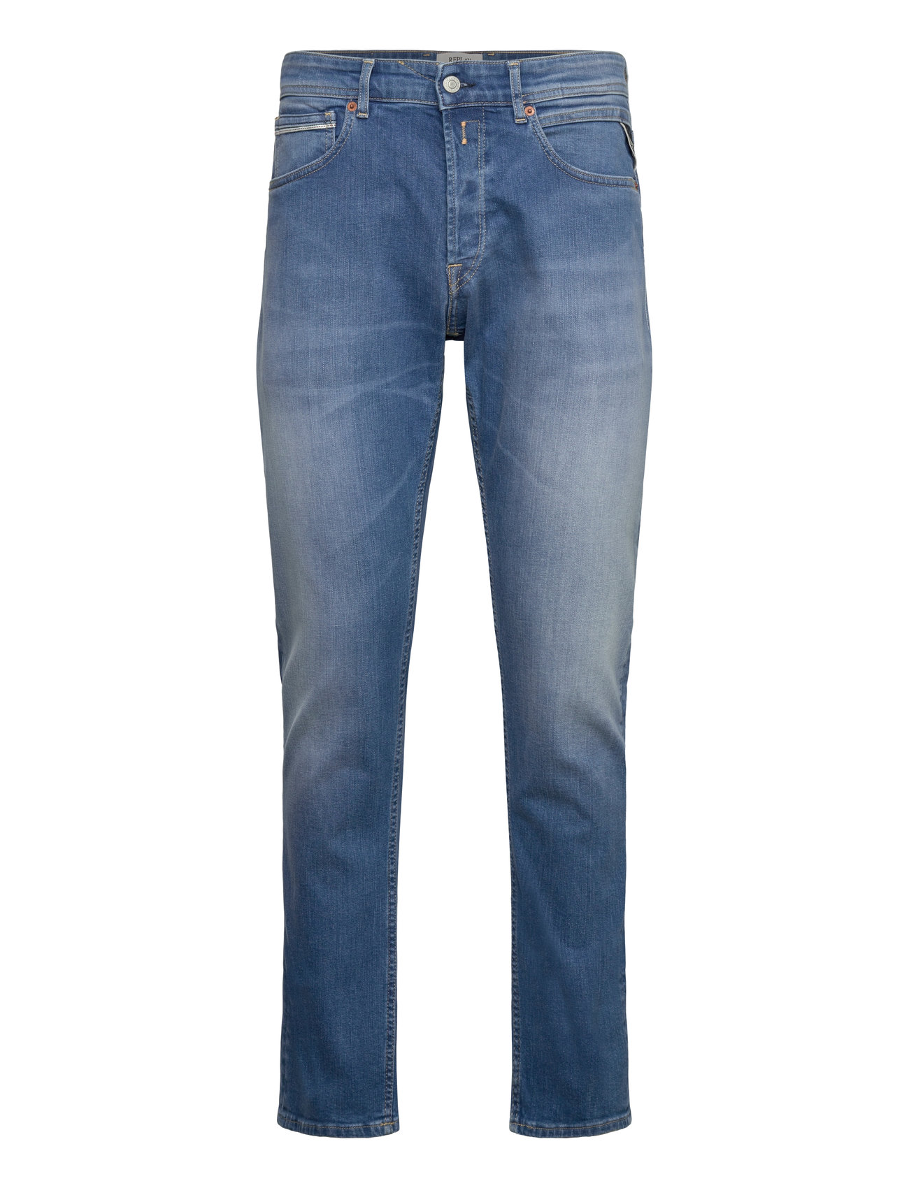 Replay Grover Trousers Straight 573 Eco Plus - Blue - 32 x 30 1