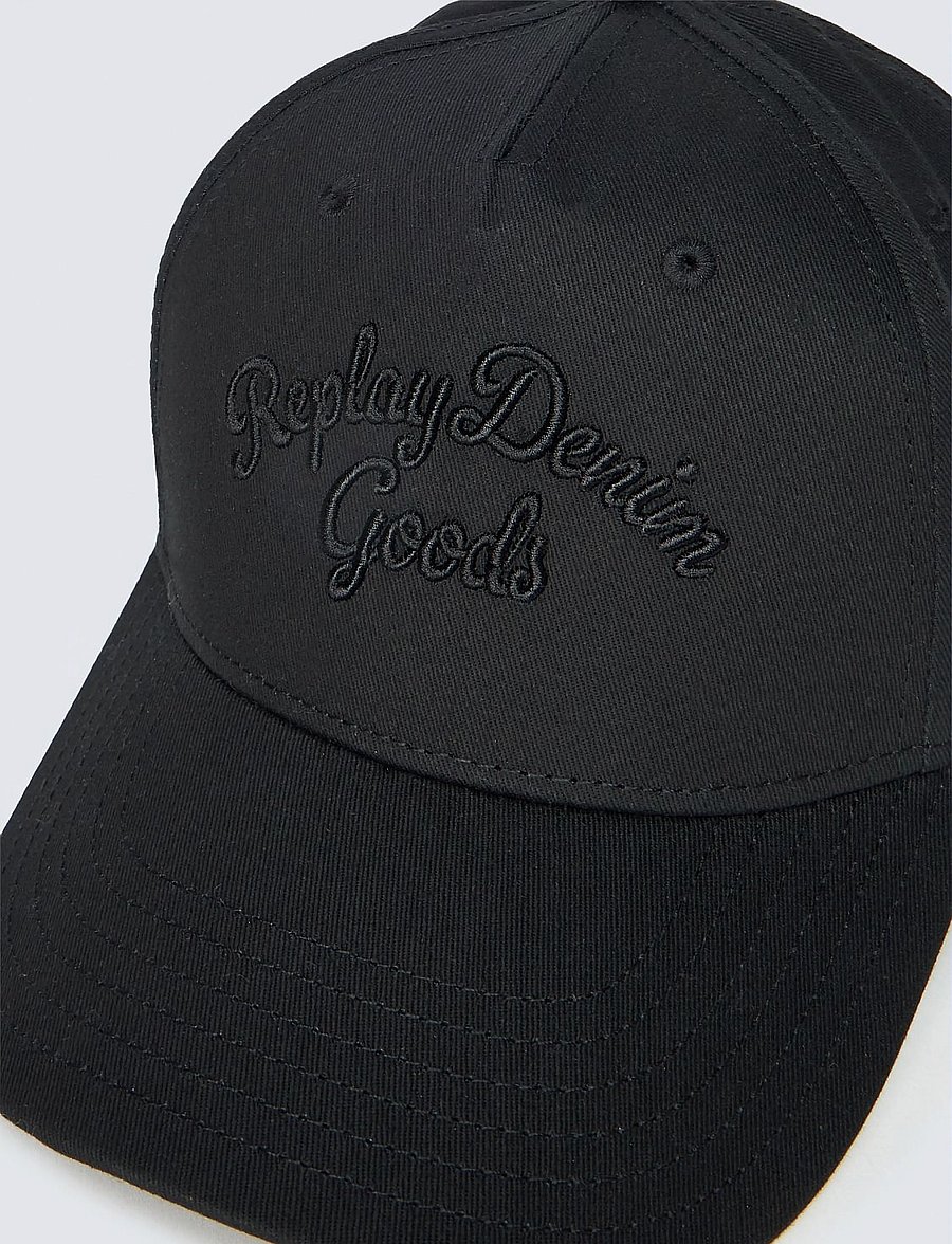 Replay - Hat - kepsar - black - 2