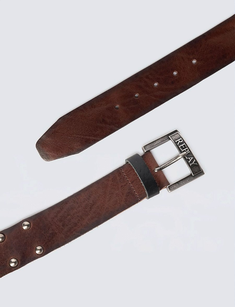 Replay - Belt - klassische gürtel - brown - 4