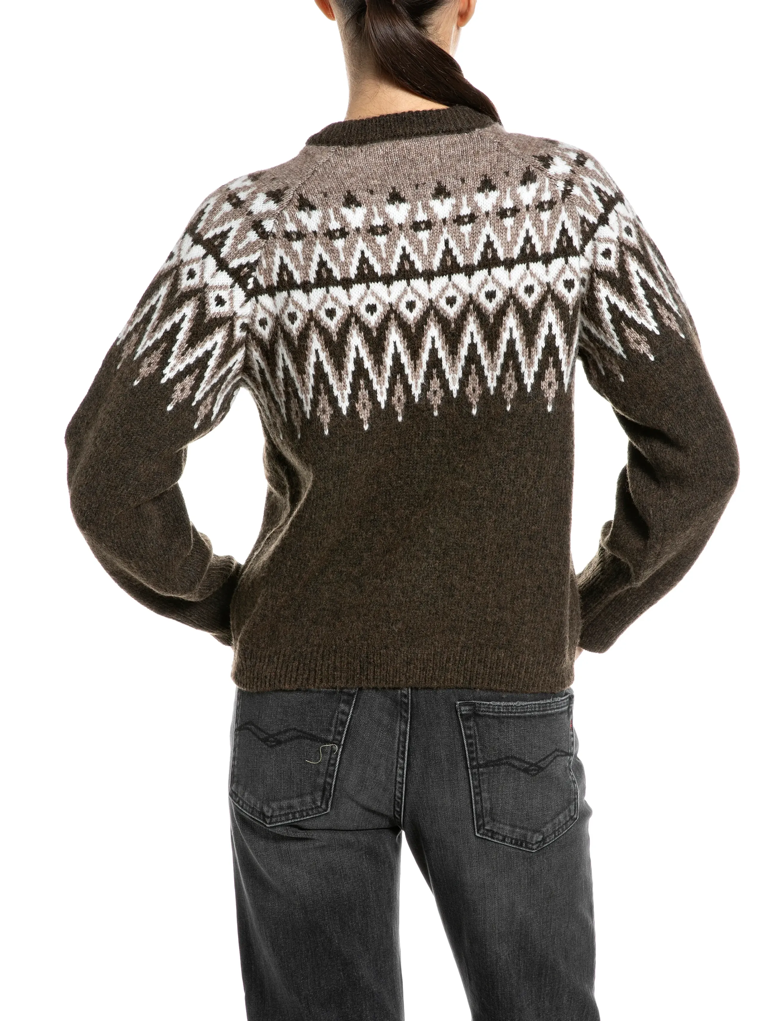 Replay - Sweater CROPPED - crop tops - multi coloured - 3