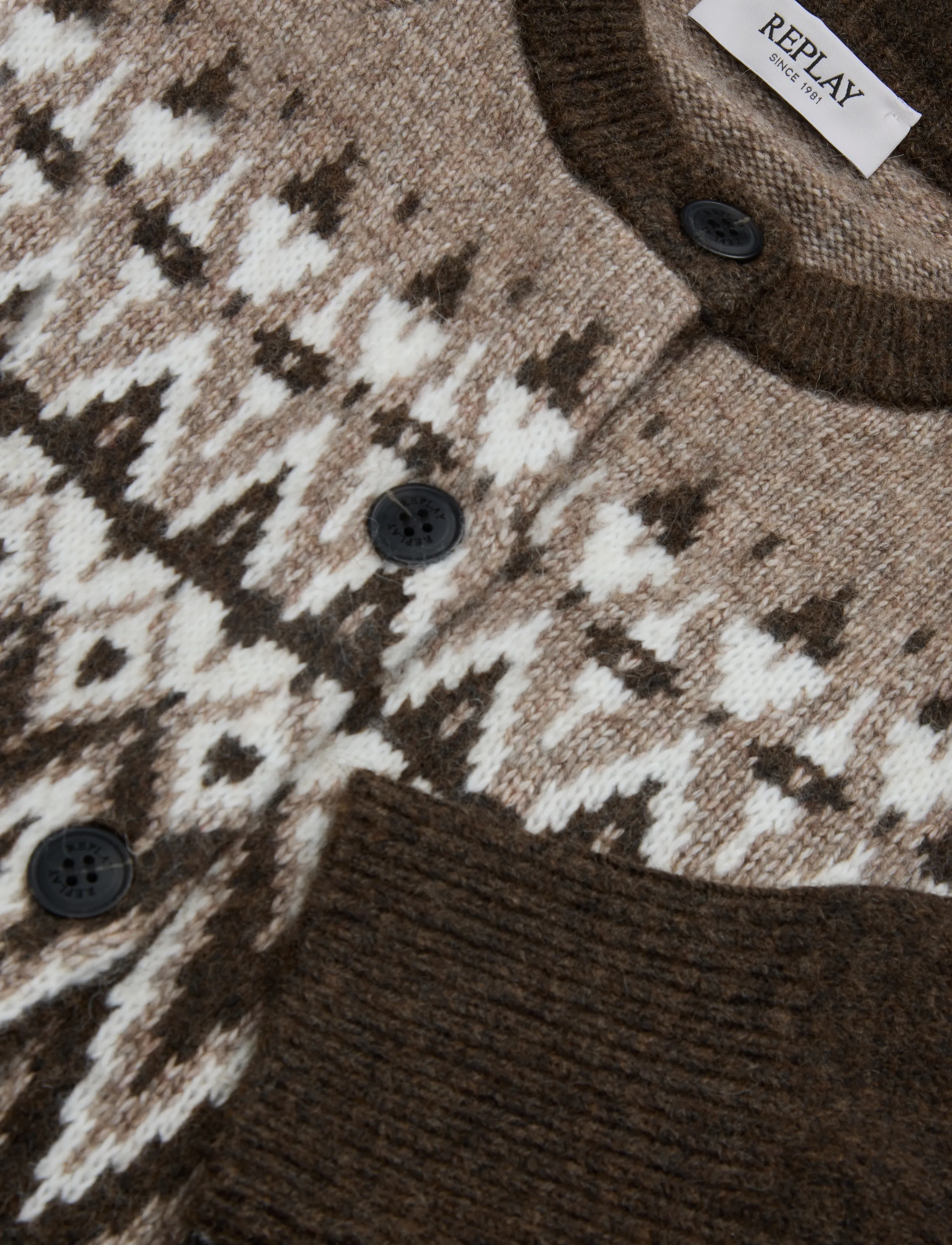 Replay - Sweater CROPPED - crop tops - multi coloured - 4