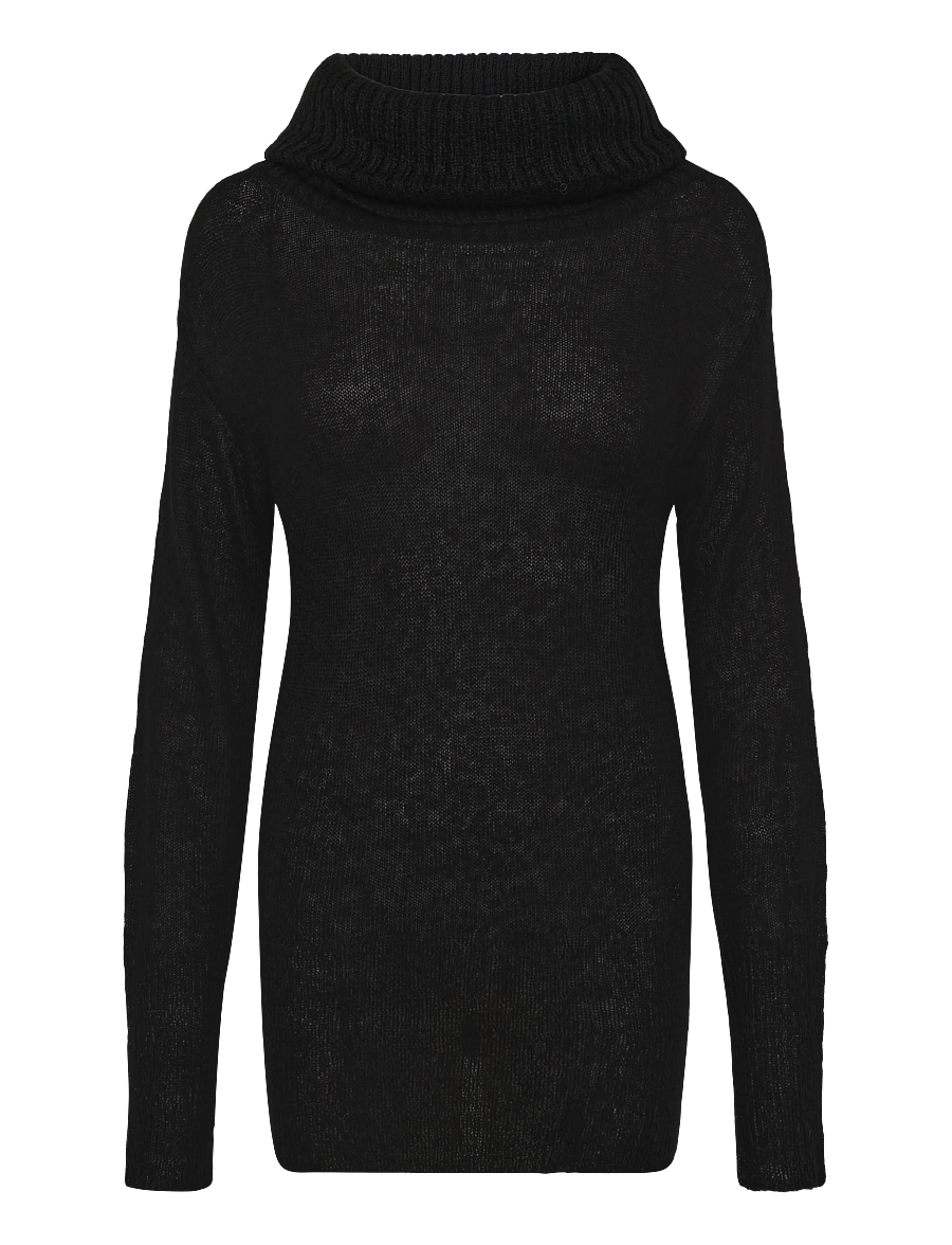 Replay - Sweater REGULAR - stickade tröjor - black - 1