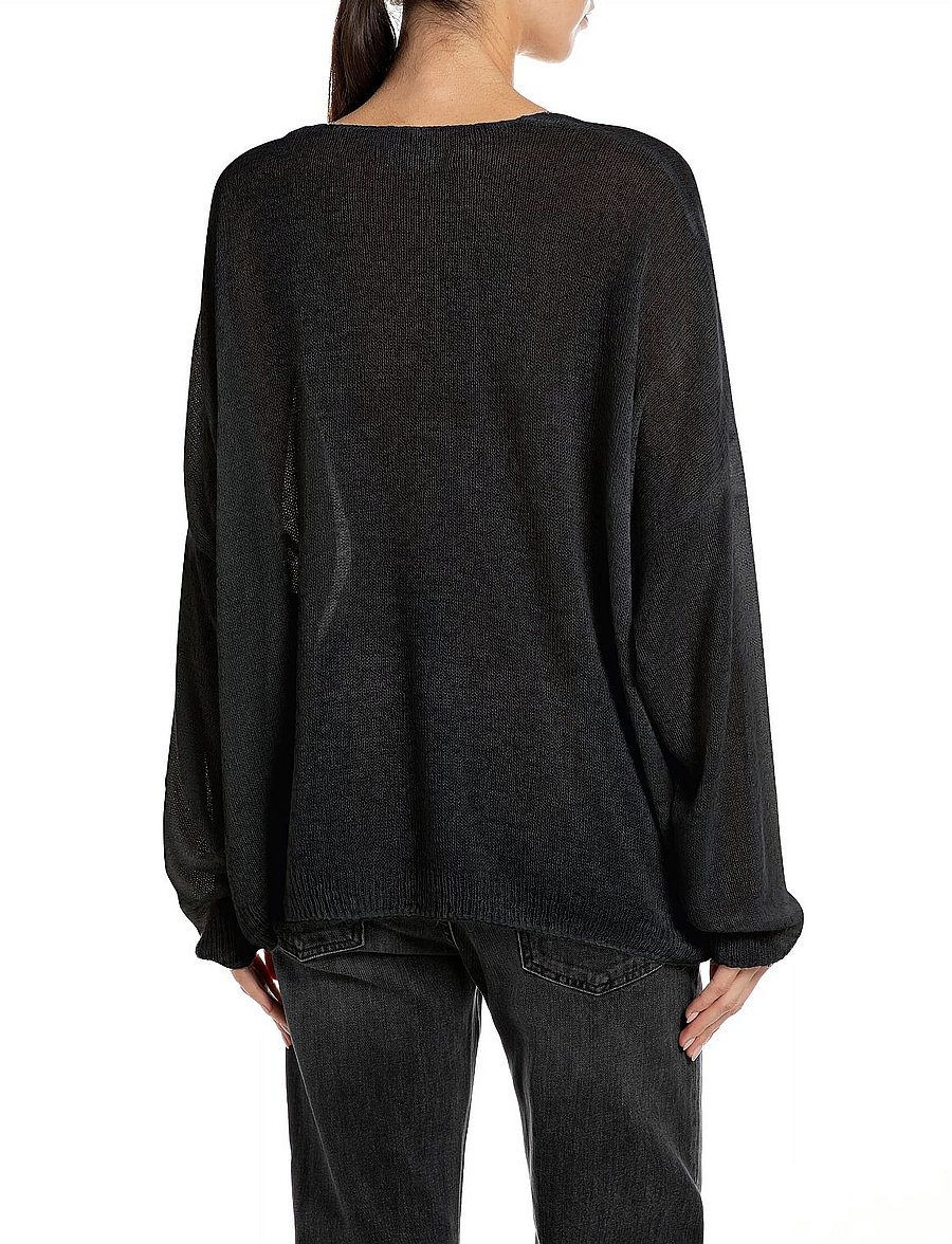 Replay - Sweater OVER - pullover - black - 3