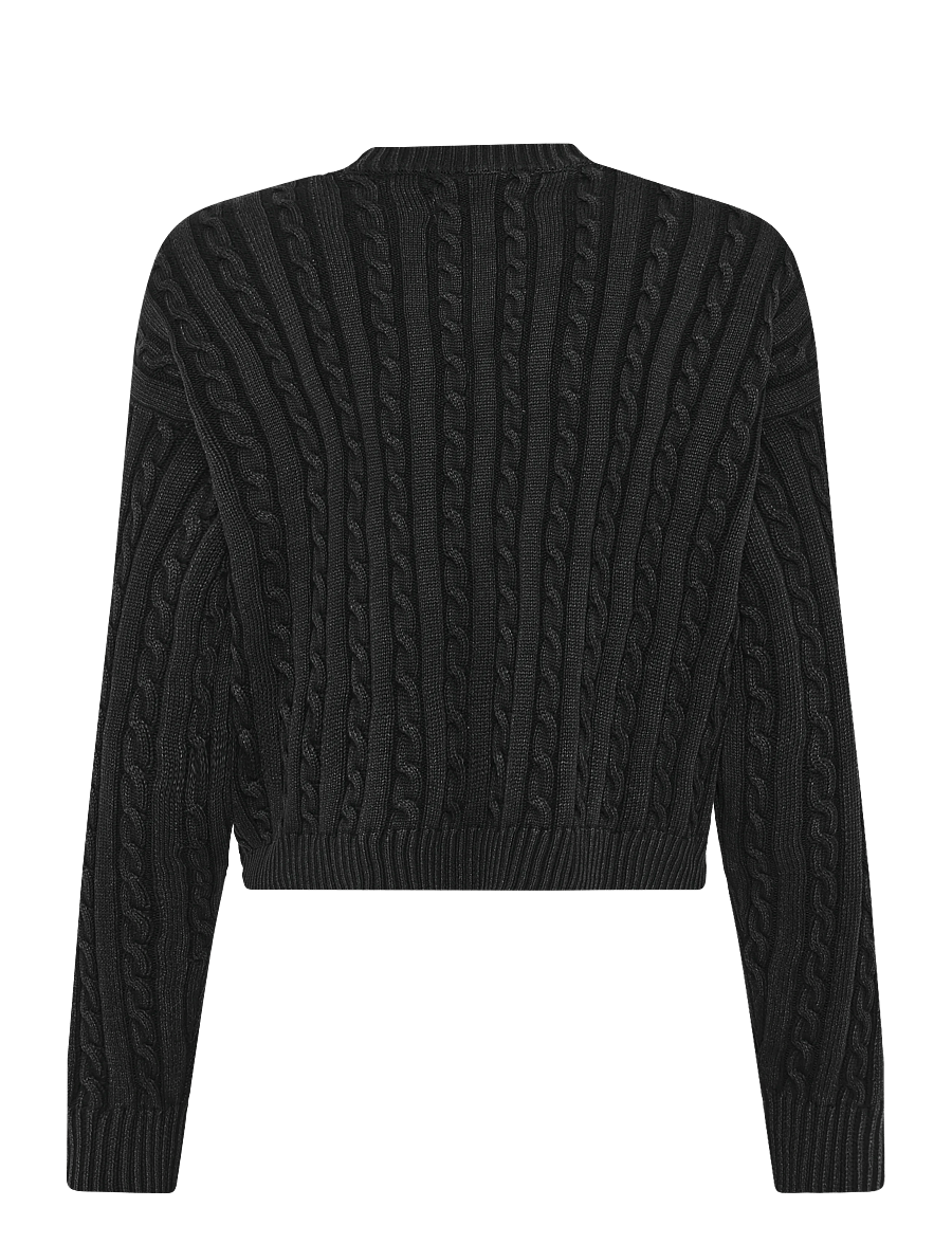 Replay - RELAXED NATURAL COMPONENT Sweater - black - 2