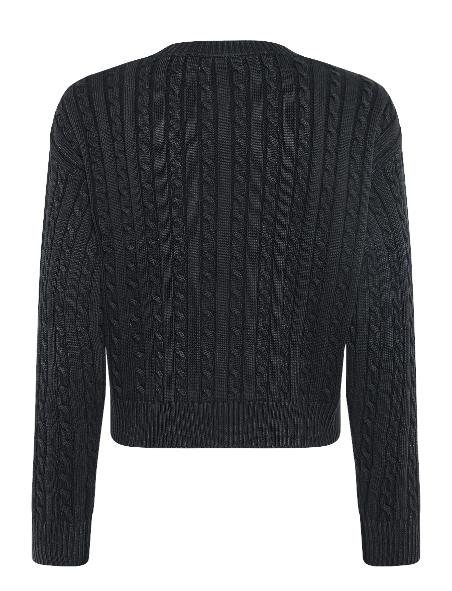 Replay - RELAXED NATURAL COMPONENT Sweater - crop tops - blue - 2