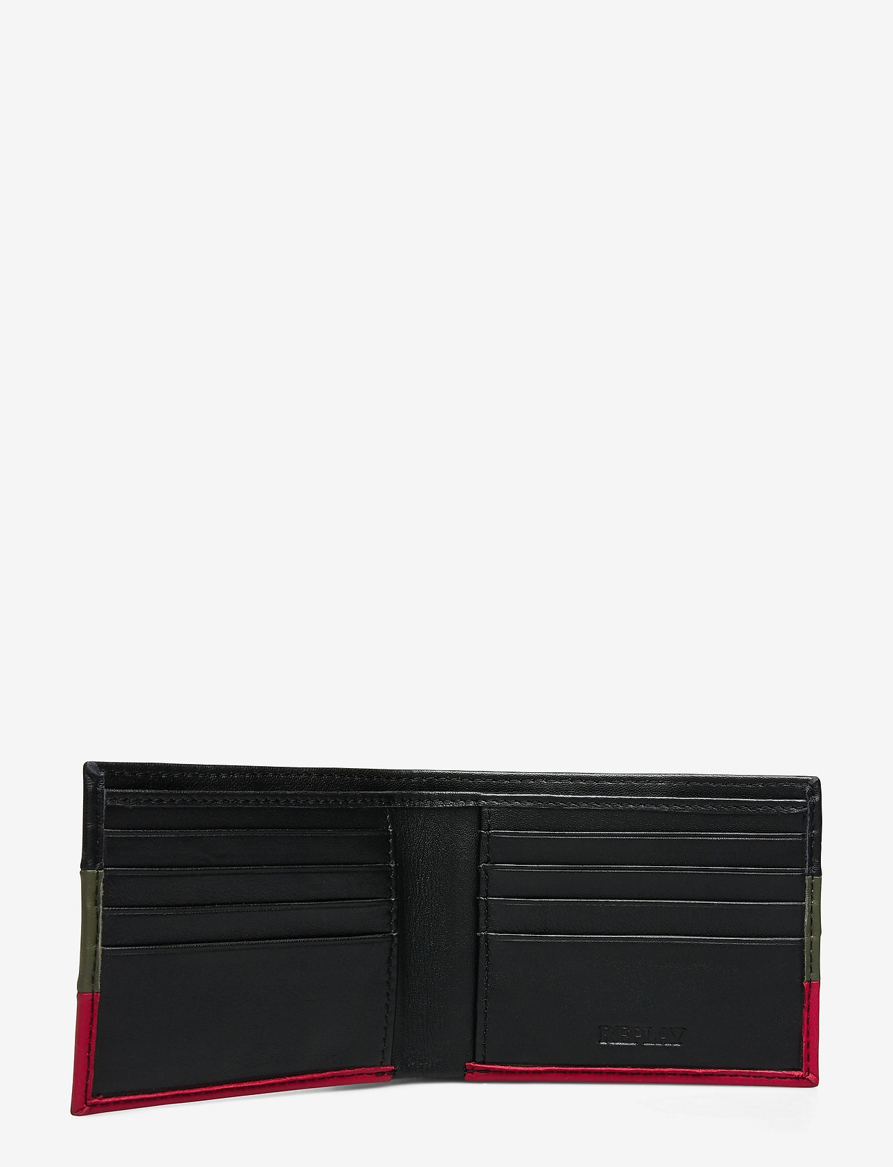 Replay - Wallet - blk-green-gloss red - 3