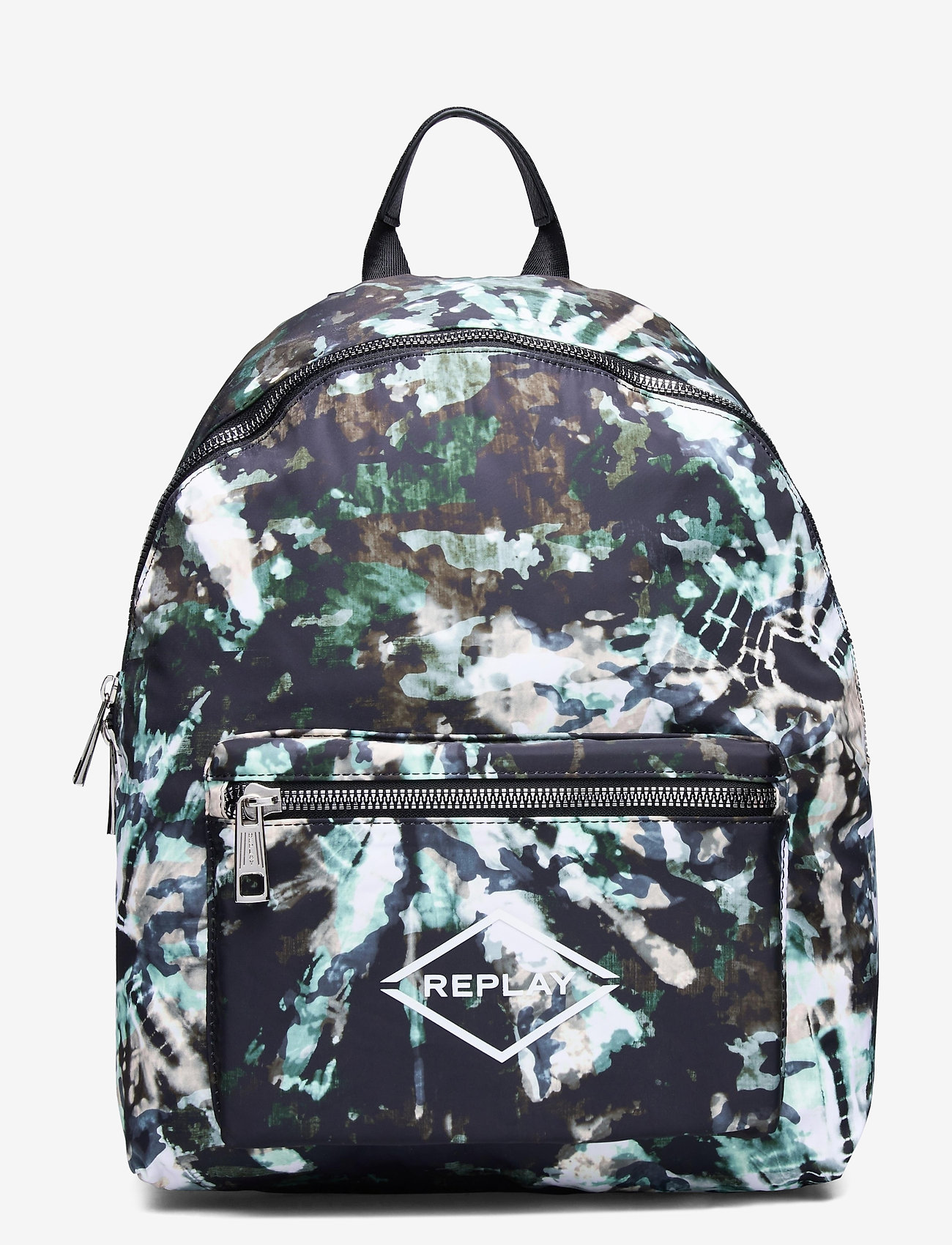 Replay - NO THEMA - military-khaki-blk-white - 0