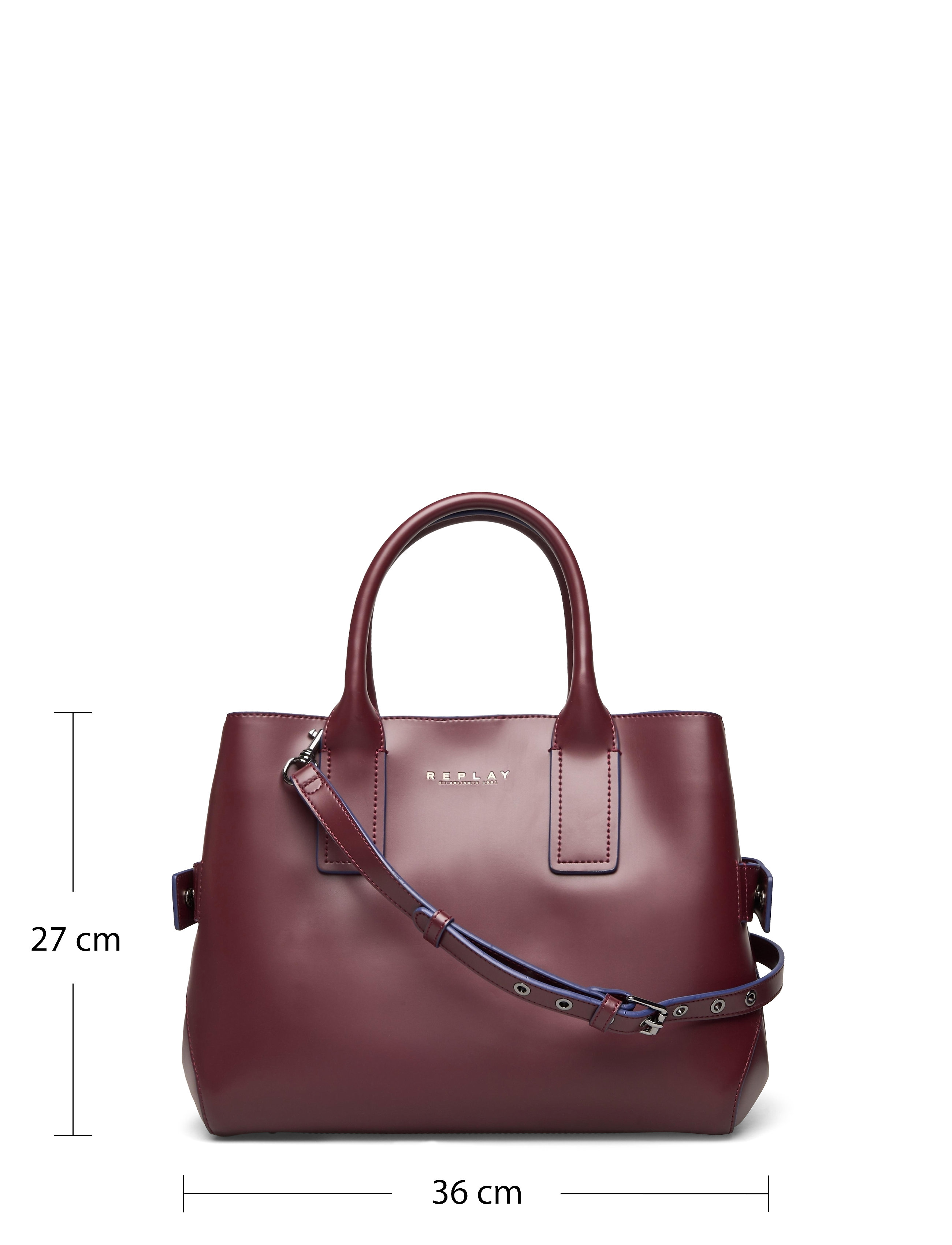 Replay - Bag - dk red brown - 4
