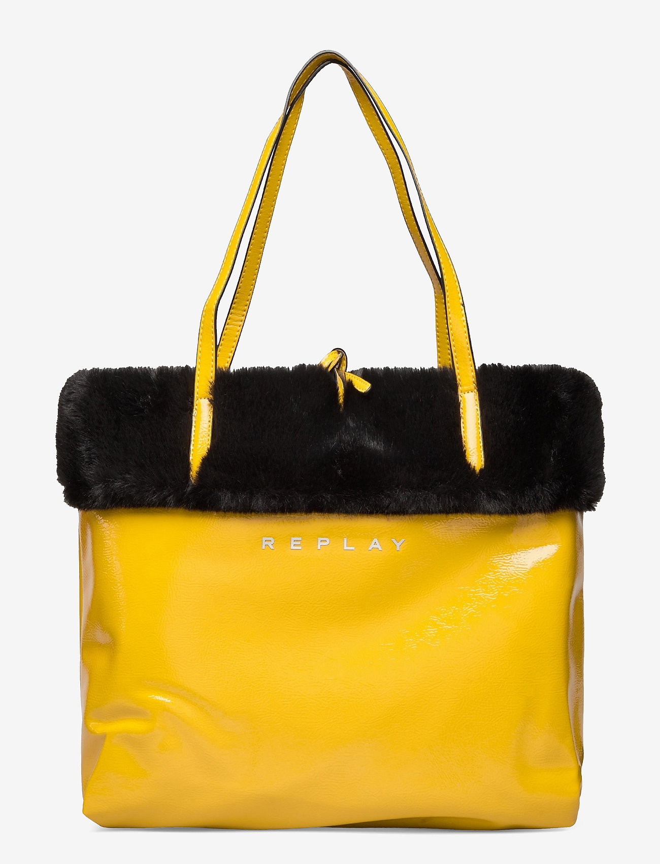 Replay - Bag - black-dk yellow - 1