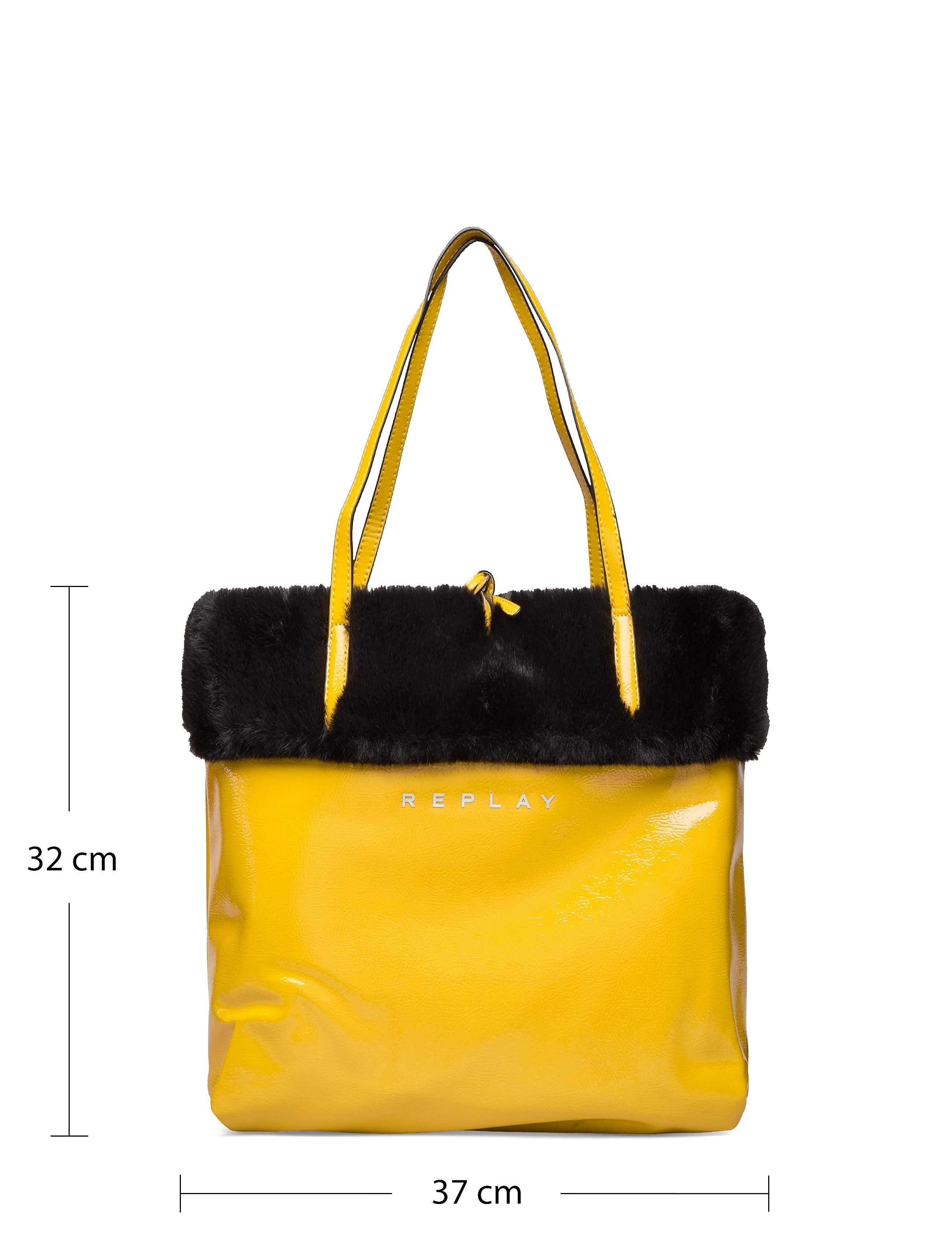 Replay - Bag - black-dk yellow - 5