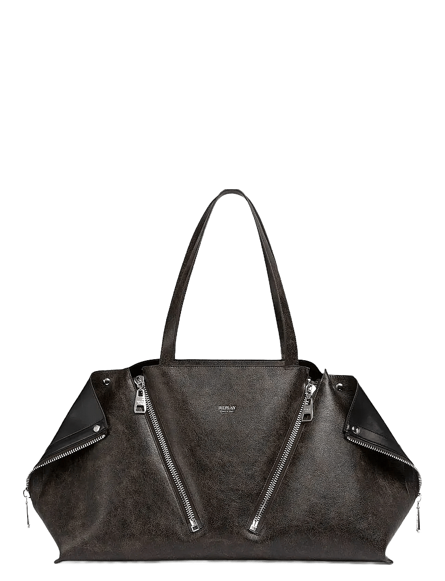 Replay - Bag - shoppere - brown - 0
