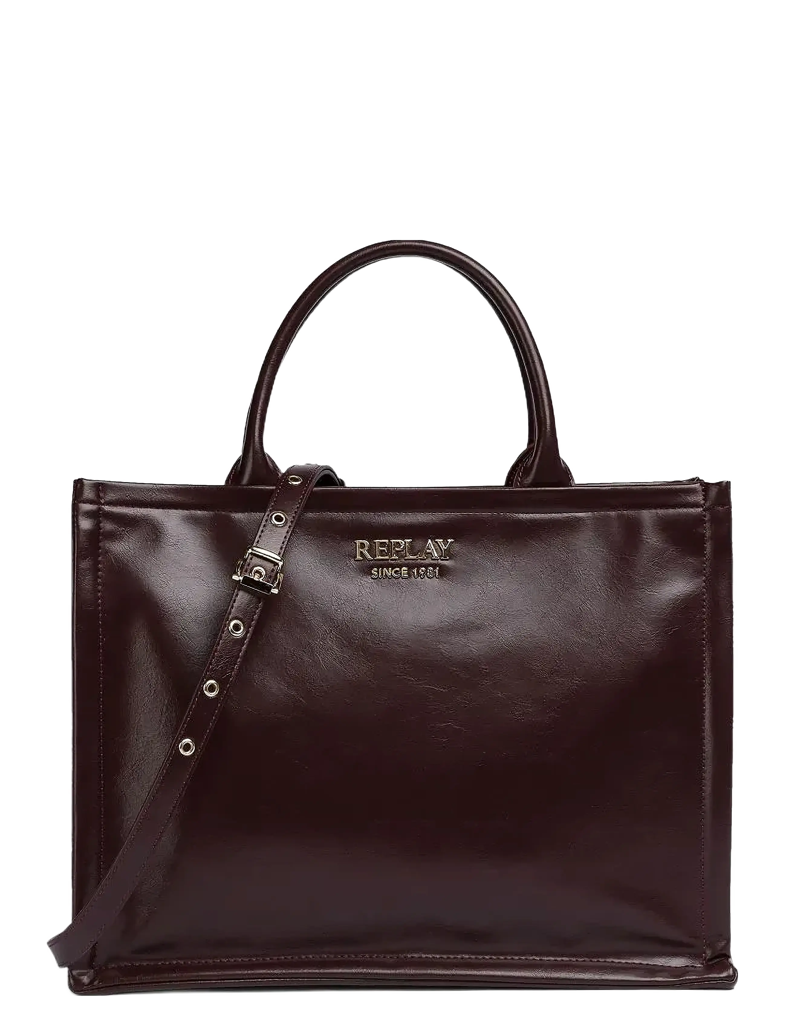 Replay Bag, UNIC, Bags, Braun - Top Handle Frauen