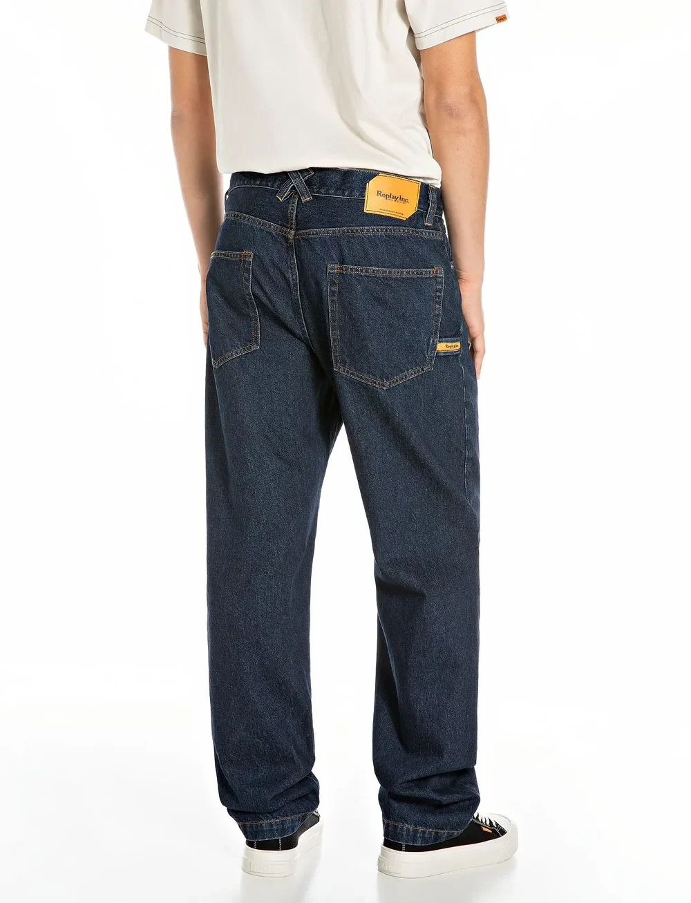 Replay - Trousers - loose jeans - blue - 3