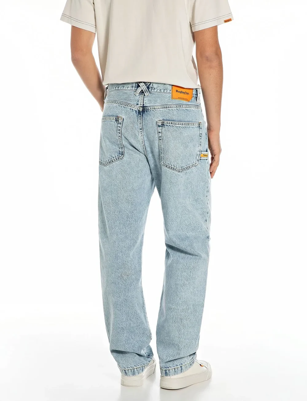 Replay - Trousers - loose jeans - blue - 3