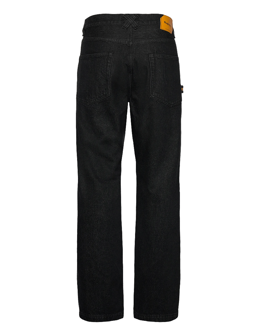 Replay - Trousers - loose jeans - black - 1