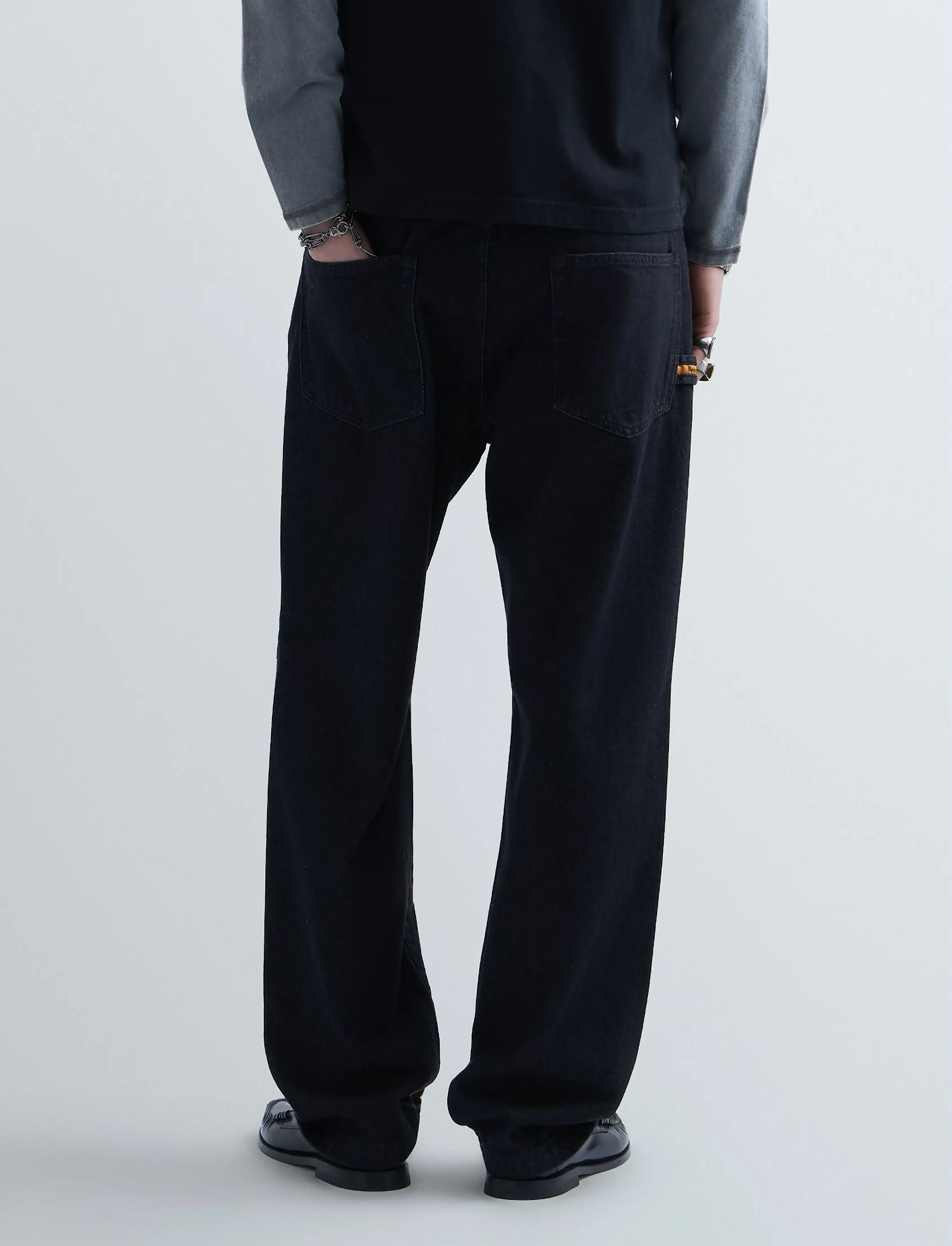 Replay - Trousers - trousers & jeans - black - 3