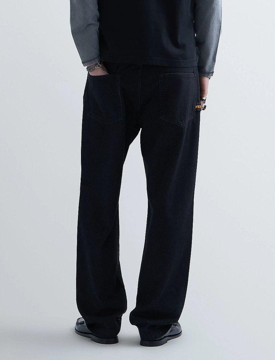 Replay - Trousers - alt laienevad teksad - black - 3