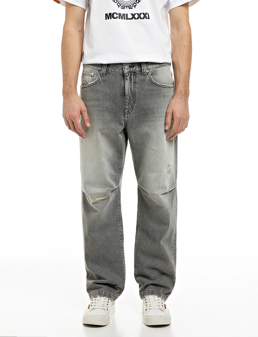 Replay - Trousers STRAIGHT - normale jeans - grey - 0