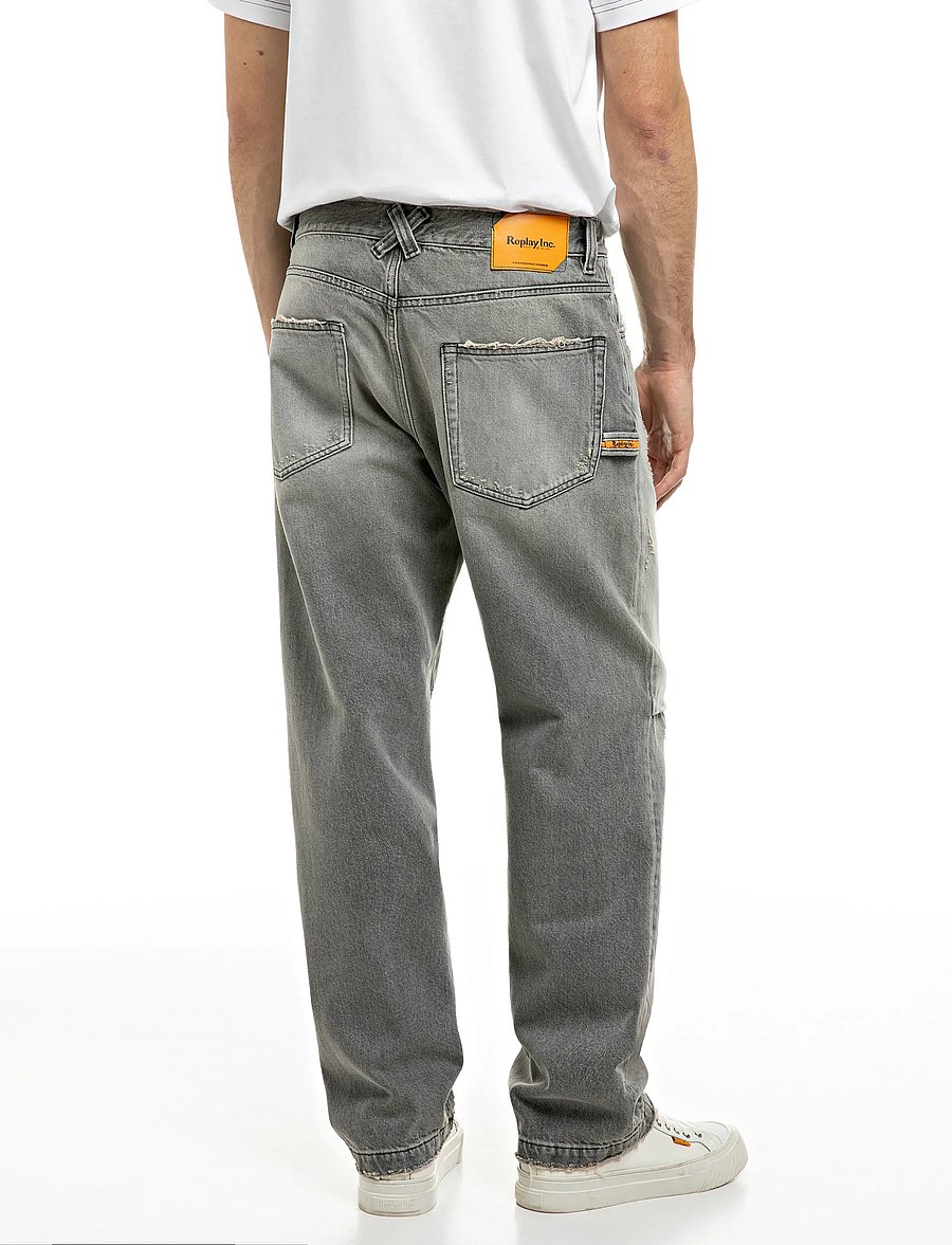 Replay - Trousers STRAIGHT - normale jeans - grey - 3