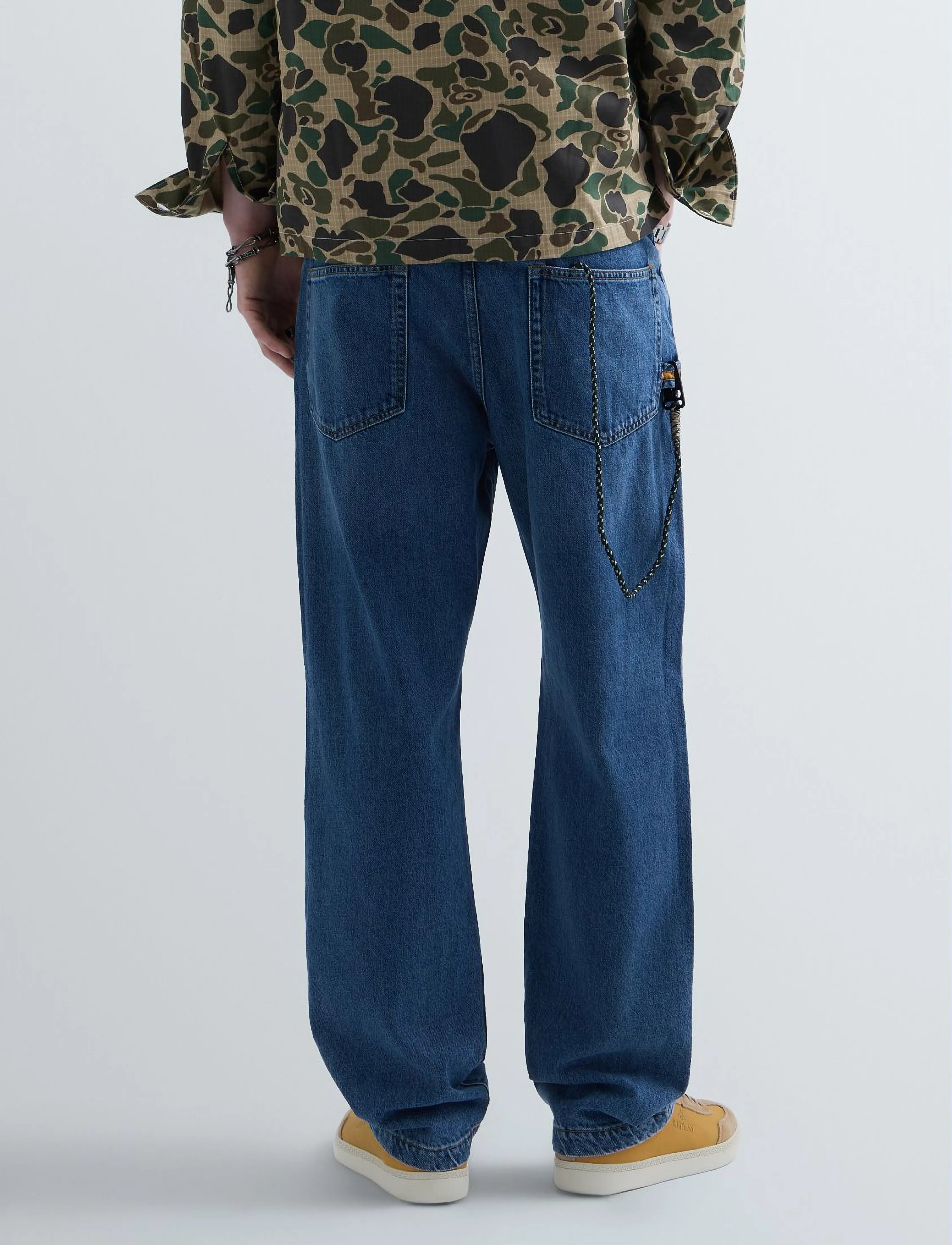 Replay Trousers STRAIGHT - Streetstyle - BLUE / blue