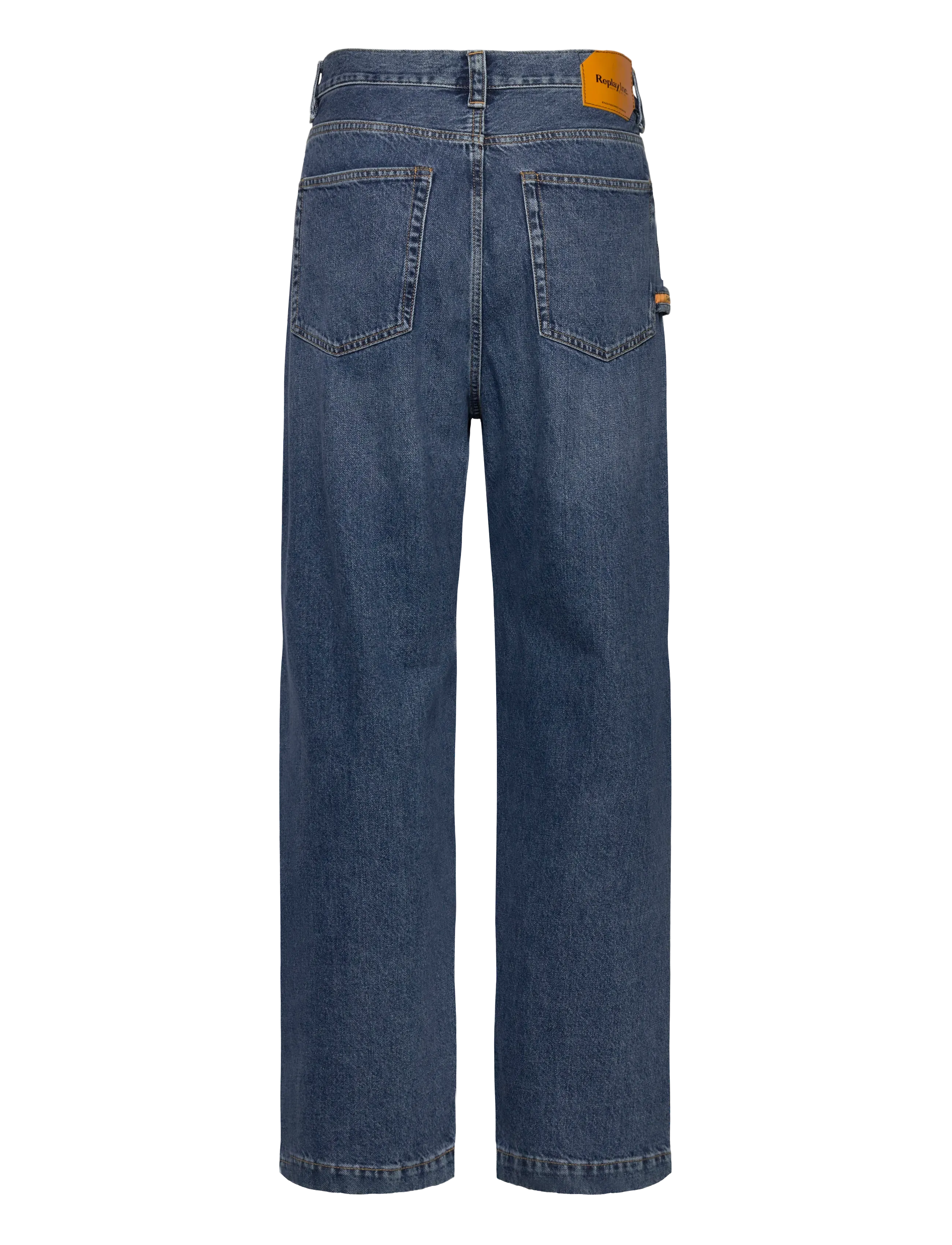 Replay - Trousers BAGGY - bukser & jeans - blue - 1