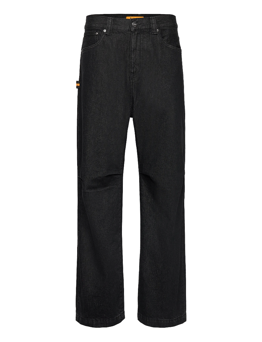 Replay - Trousers BAGGY - weite jeans - black - 1
