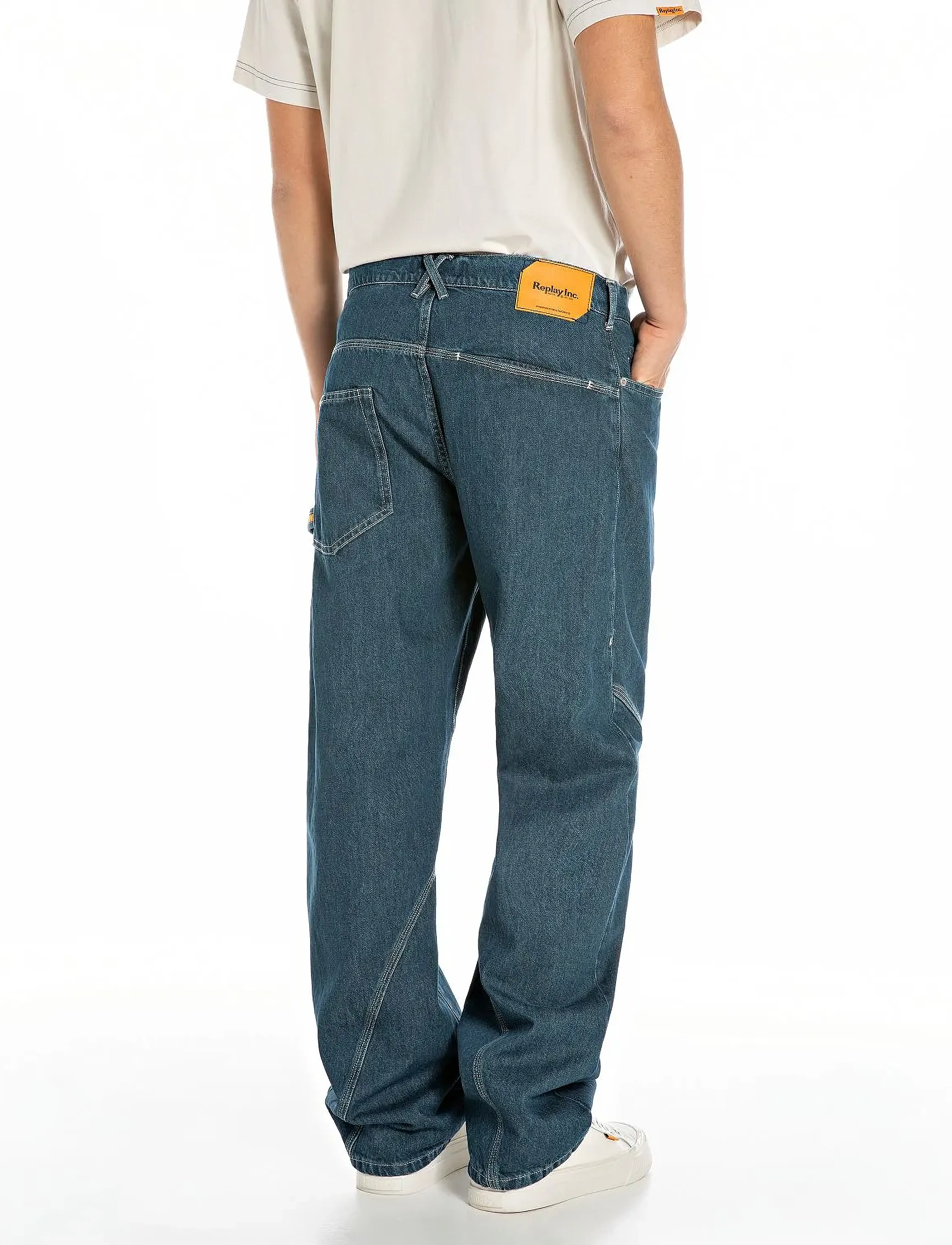 Replay - Trousers - byxor & jeans - blue - 3