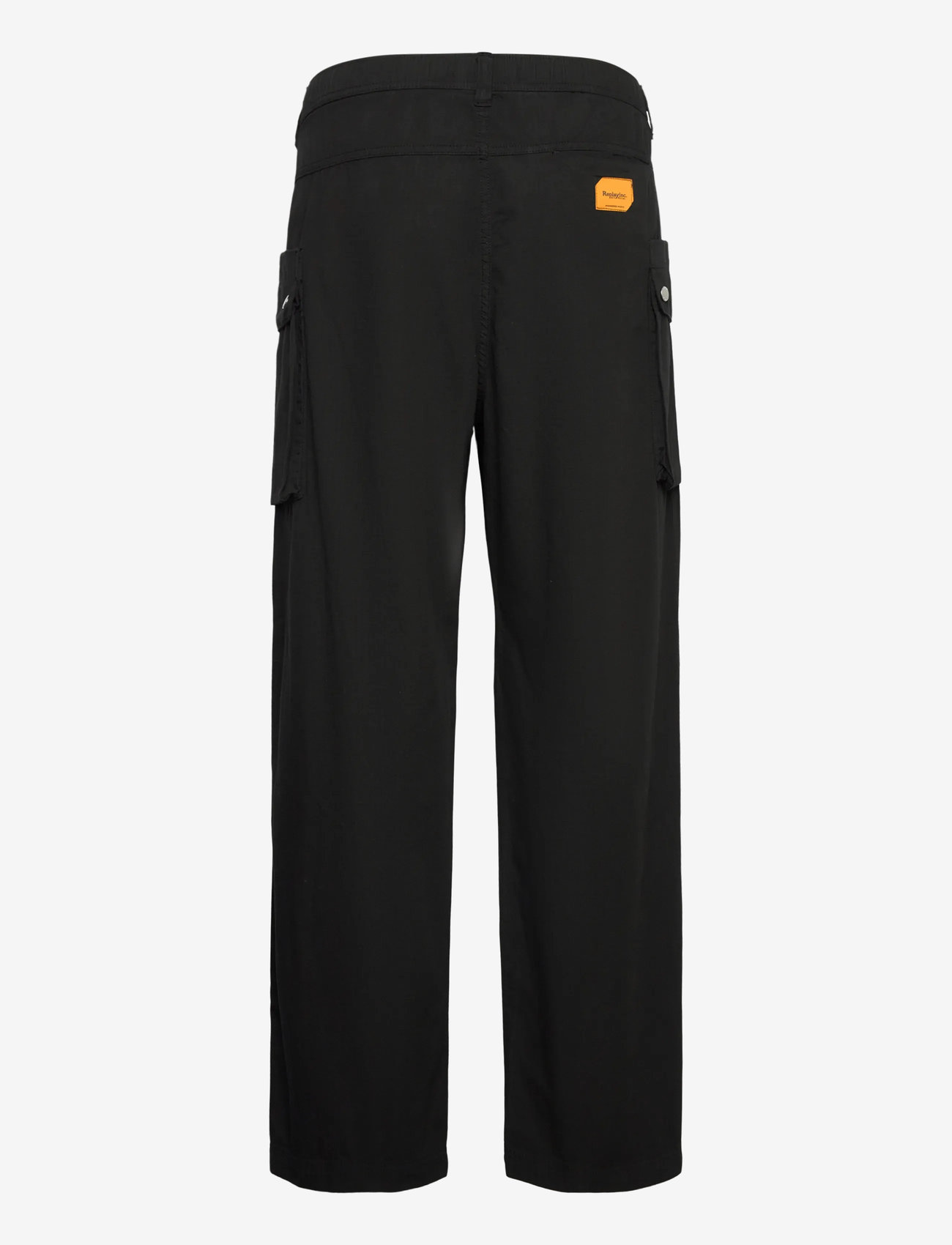 Replay - Trousers - cargobyxor - black - 1