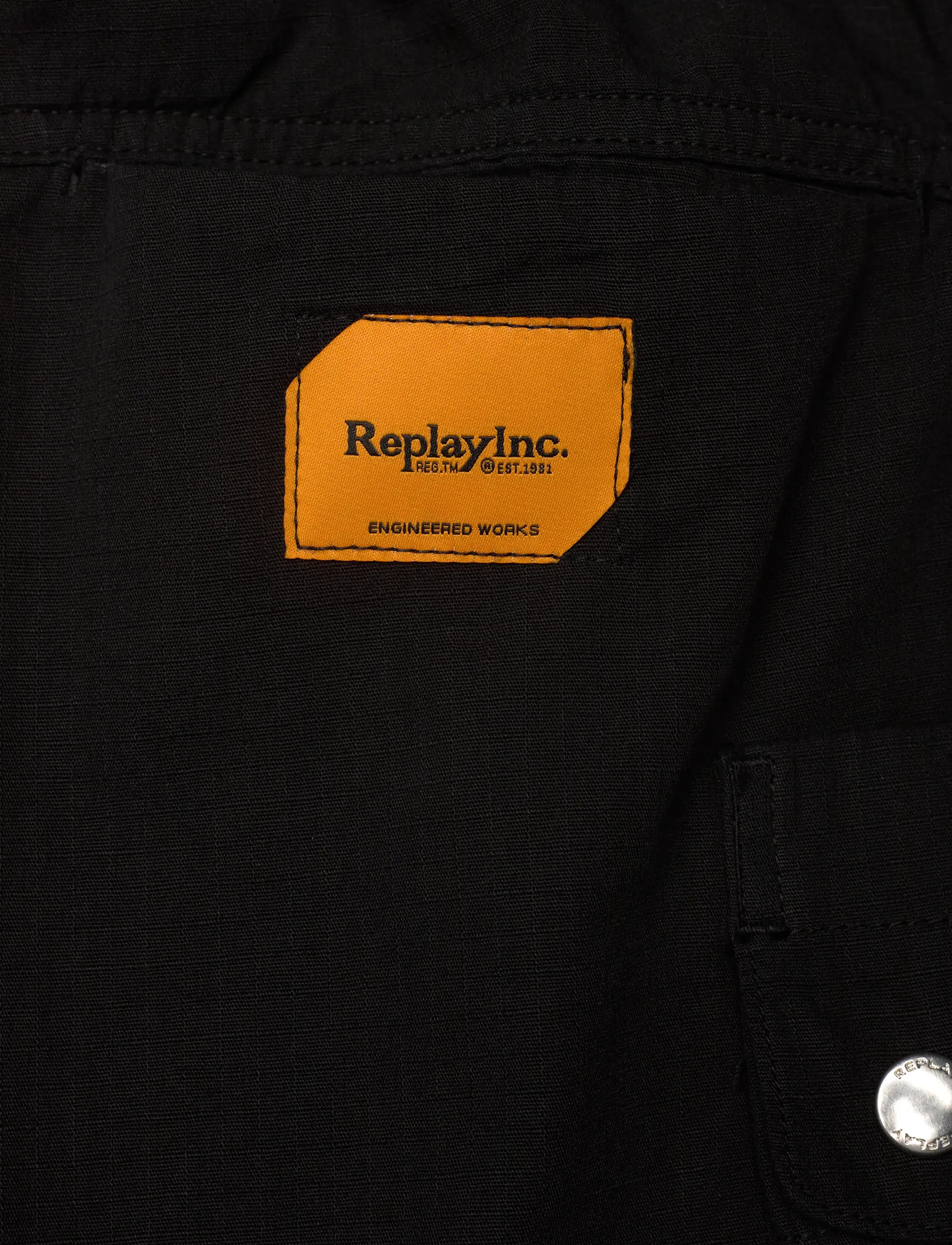 Replay - Trousers - cargobukser - black - 4