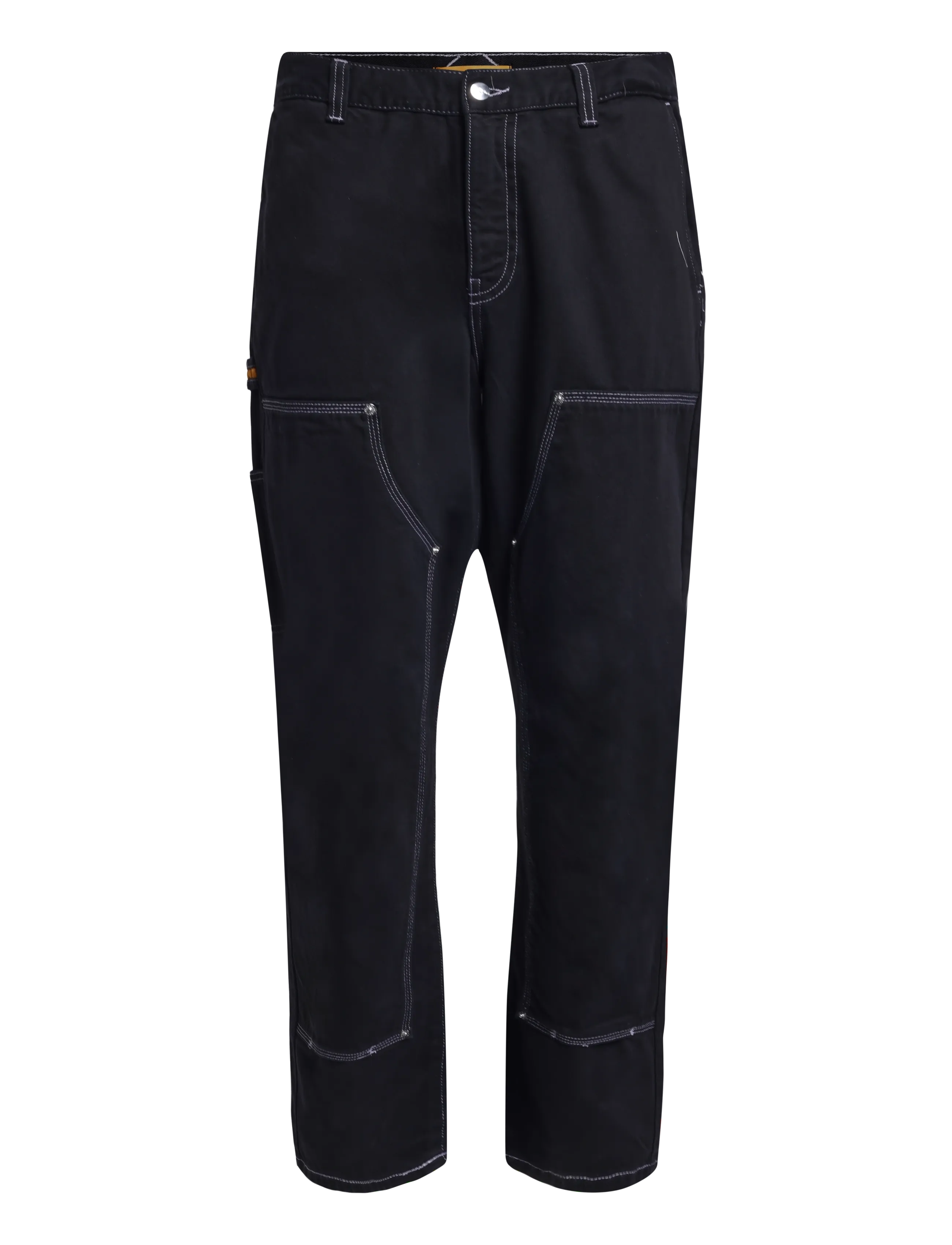 Replay Trousers STRAIGHT - Bukser - BLACK / black