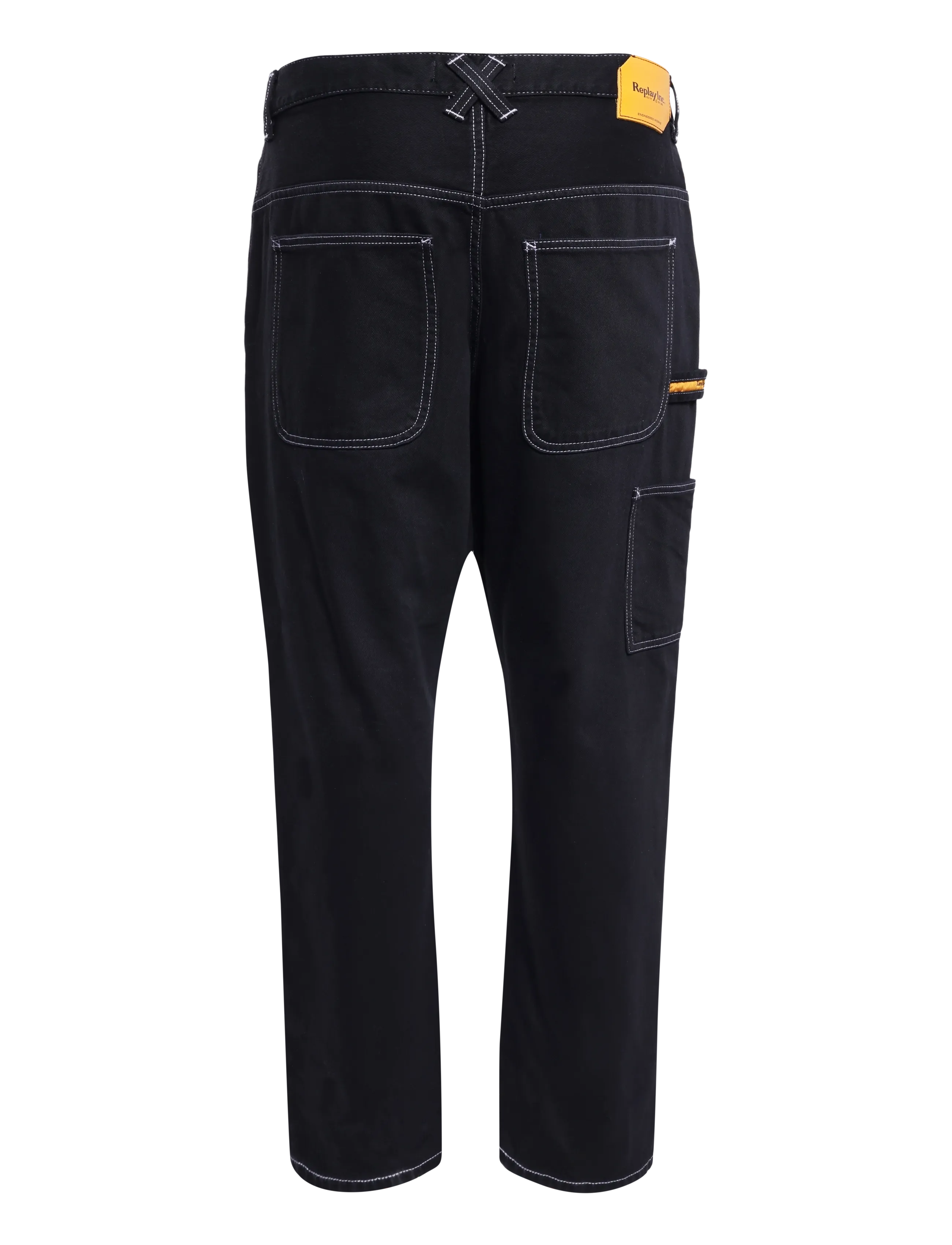 Replay - Trousers STRAIGHT - bukser & jeans - black - 2