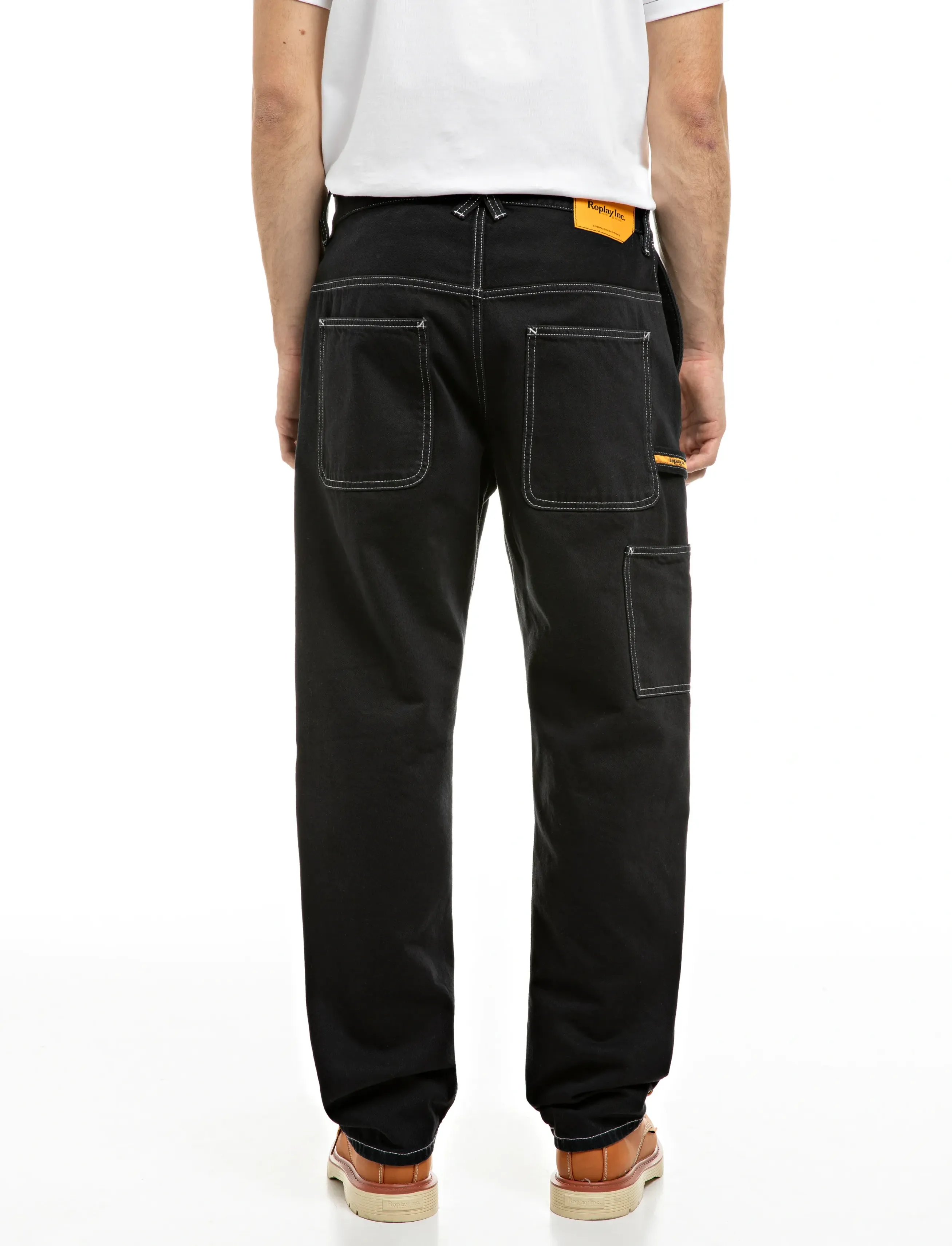 Replay - Trousers STRAIGHT - bukser & jeans - black - 3