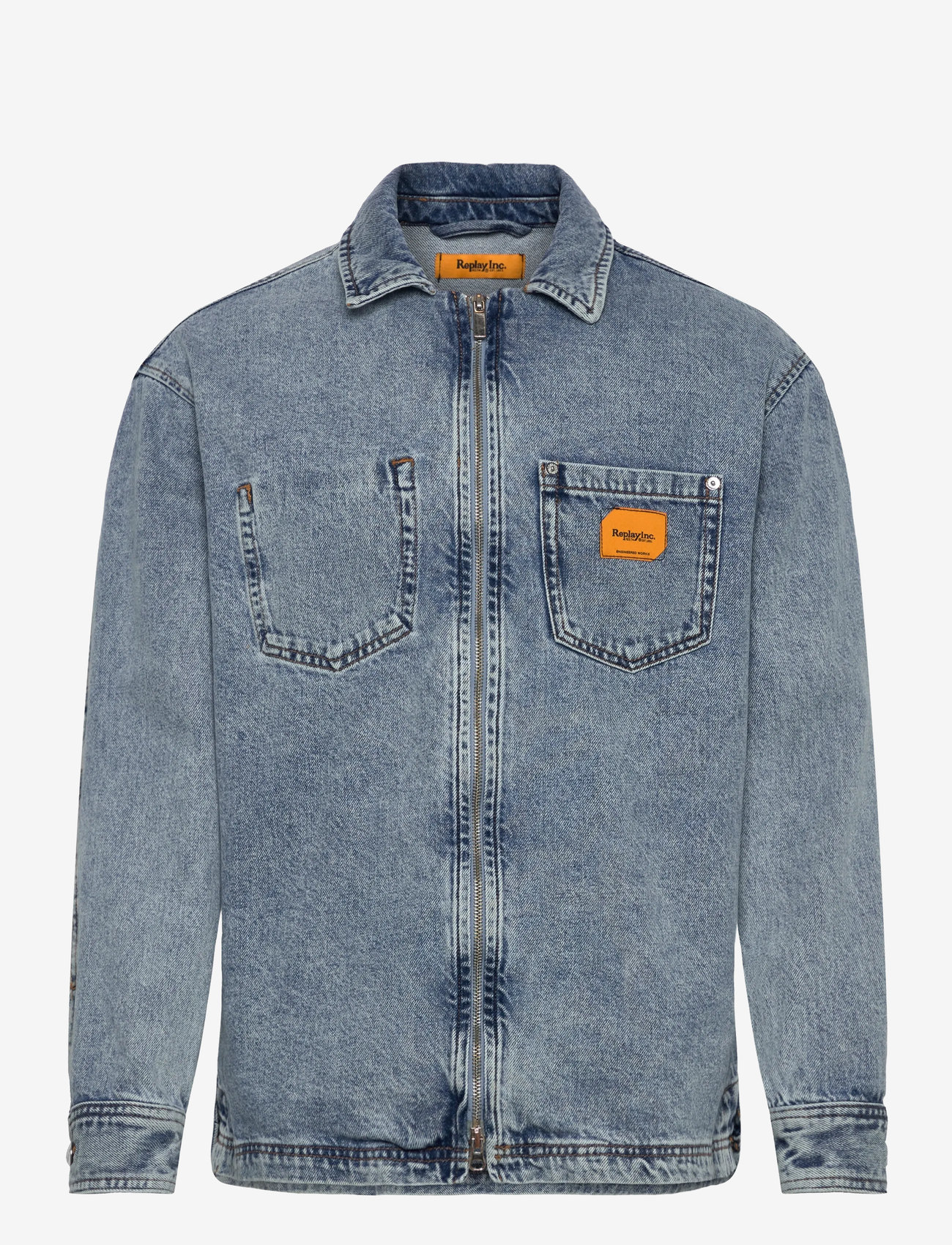 Replay - Shirt - jeansskjortor - blue - 0