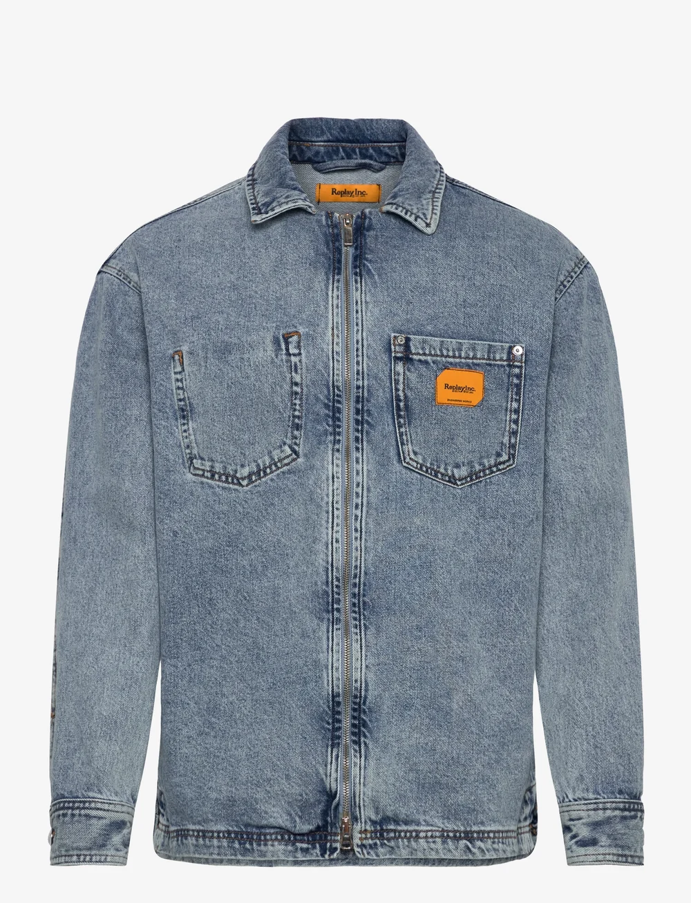 Replay - Shirt - jeansskjortor - blue - 0
