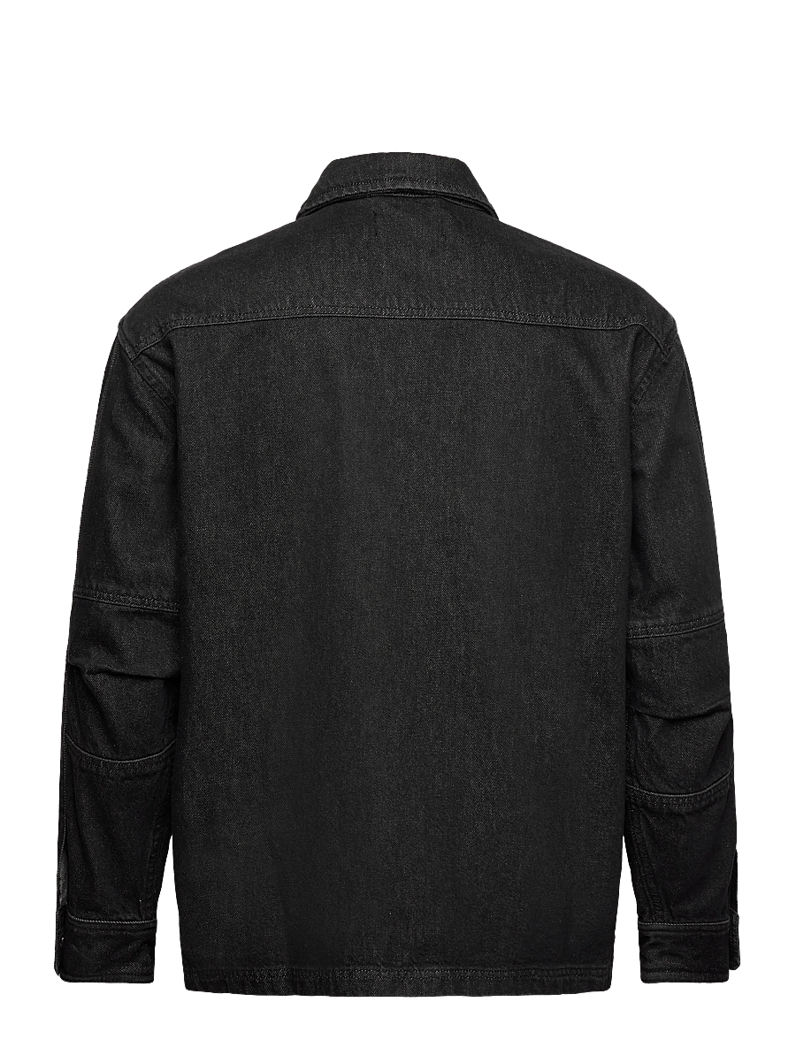 Replay - Shirt - ungefütterte denimjacken - black - 2