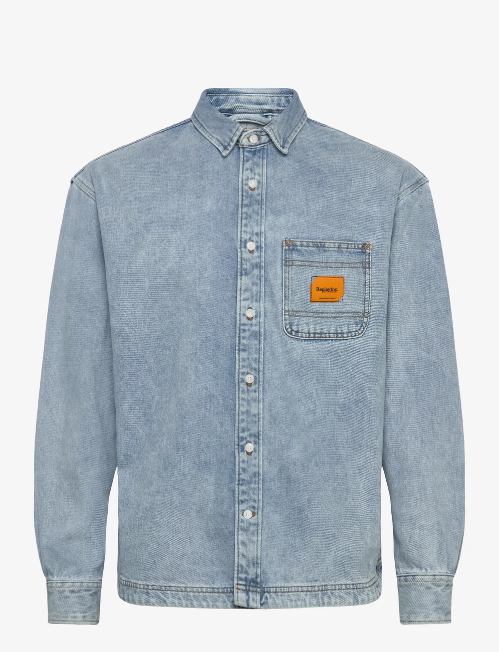 Replay - Shirt - jeansskjortor - blue - 0