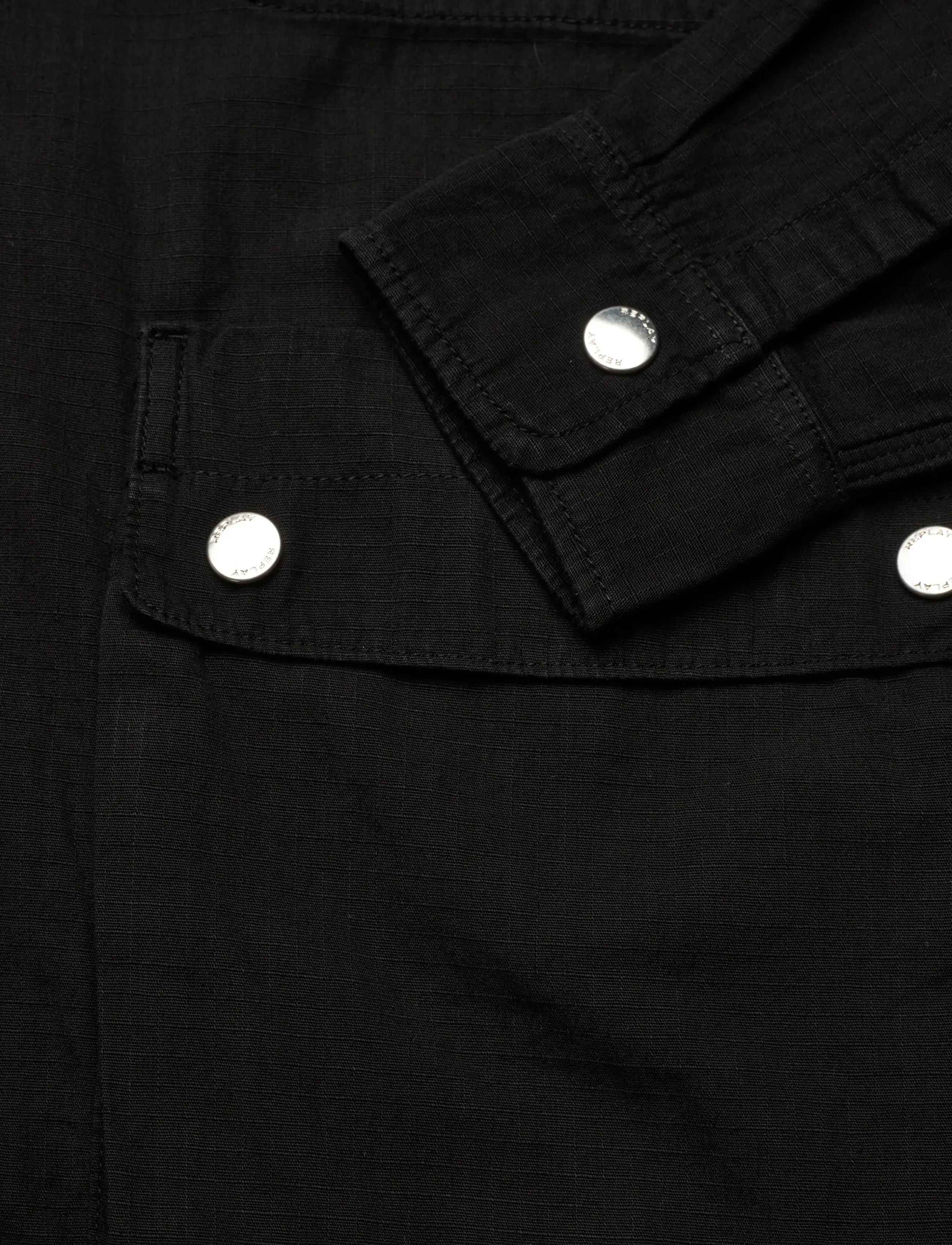 Replay - Shirt - casual shirts - black - 3