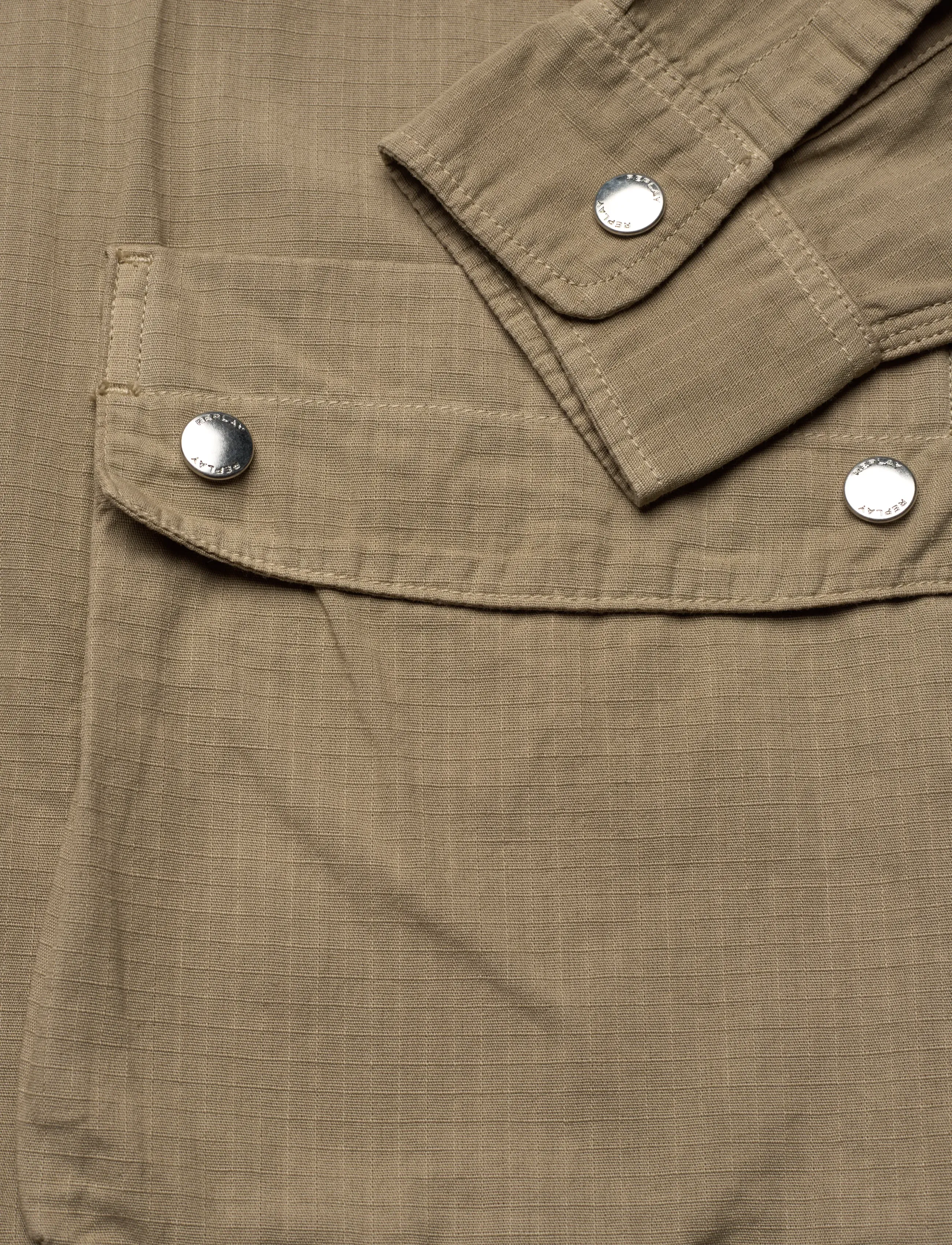 Replay - Shirt - ikdienas krekli - khaki green - 5